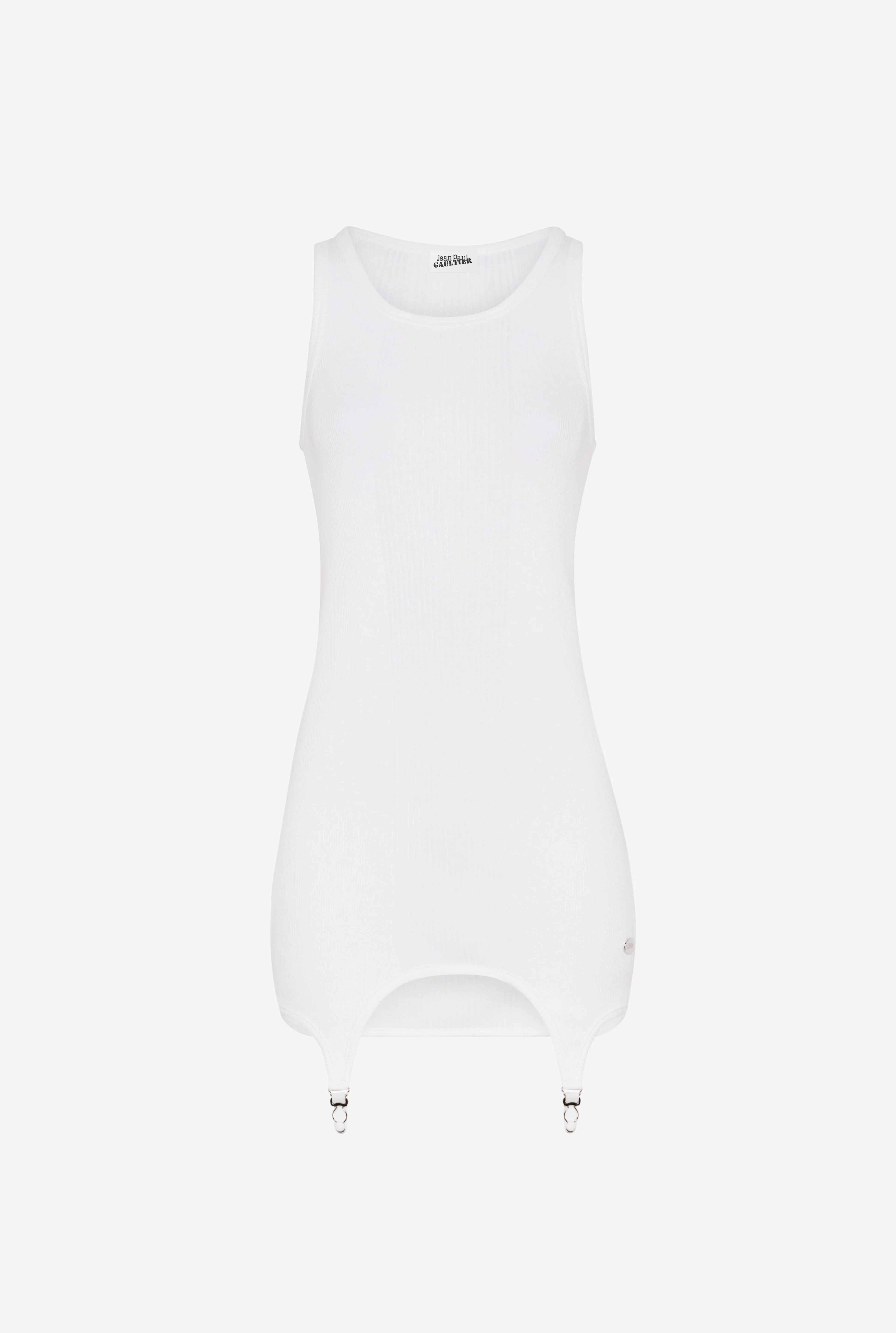 THE WHITE GARTER DRESS - 1
