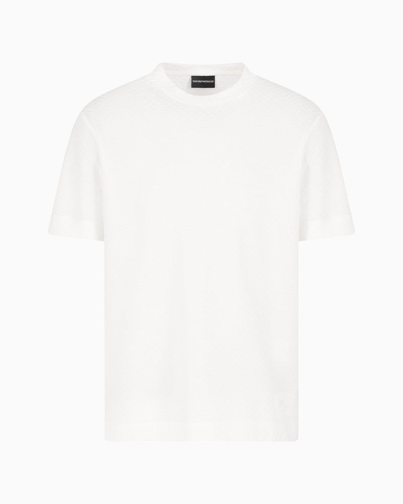 JACQUARD JERSEY T-SHIRT 1