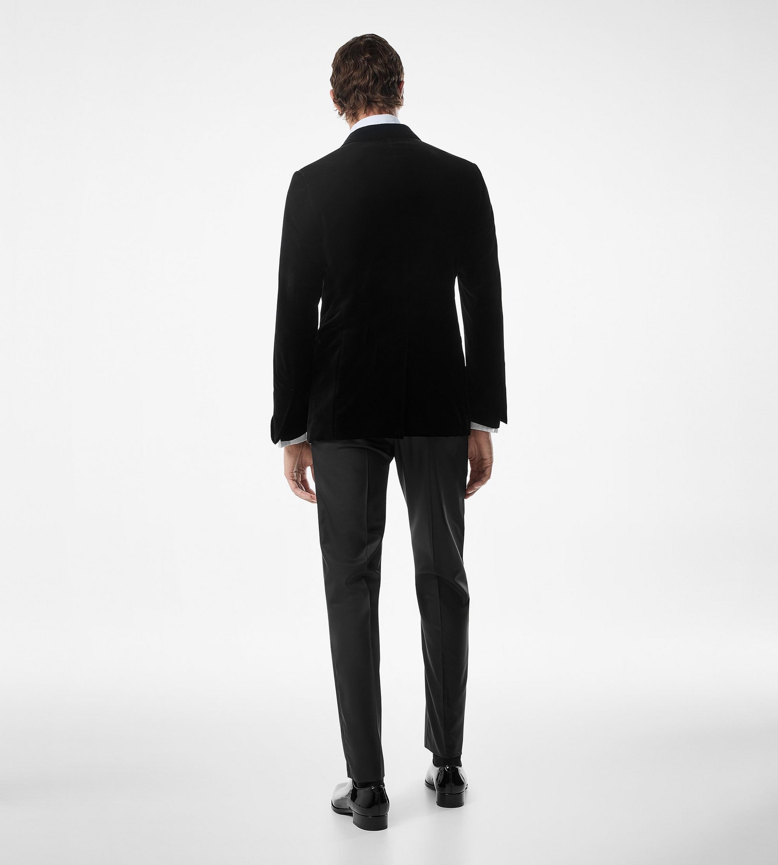 LIGHT VELVET SHELTON COCKTAIL JACKET - 3