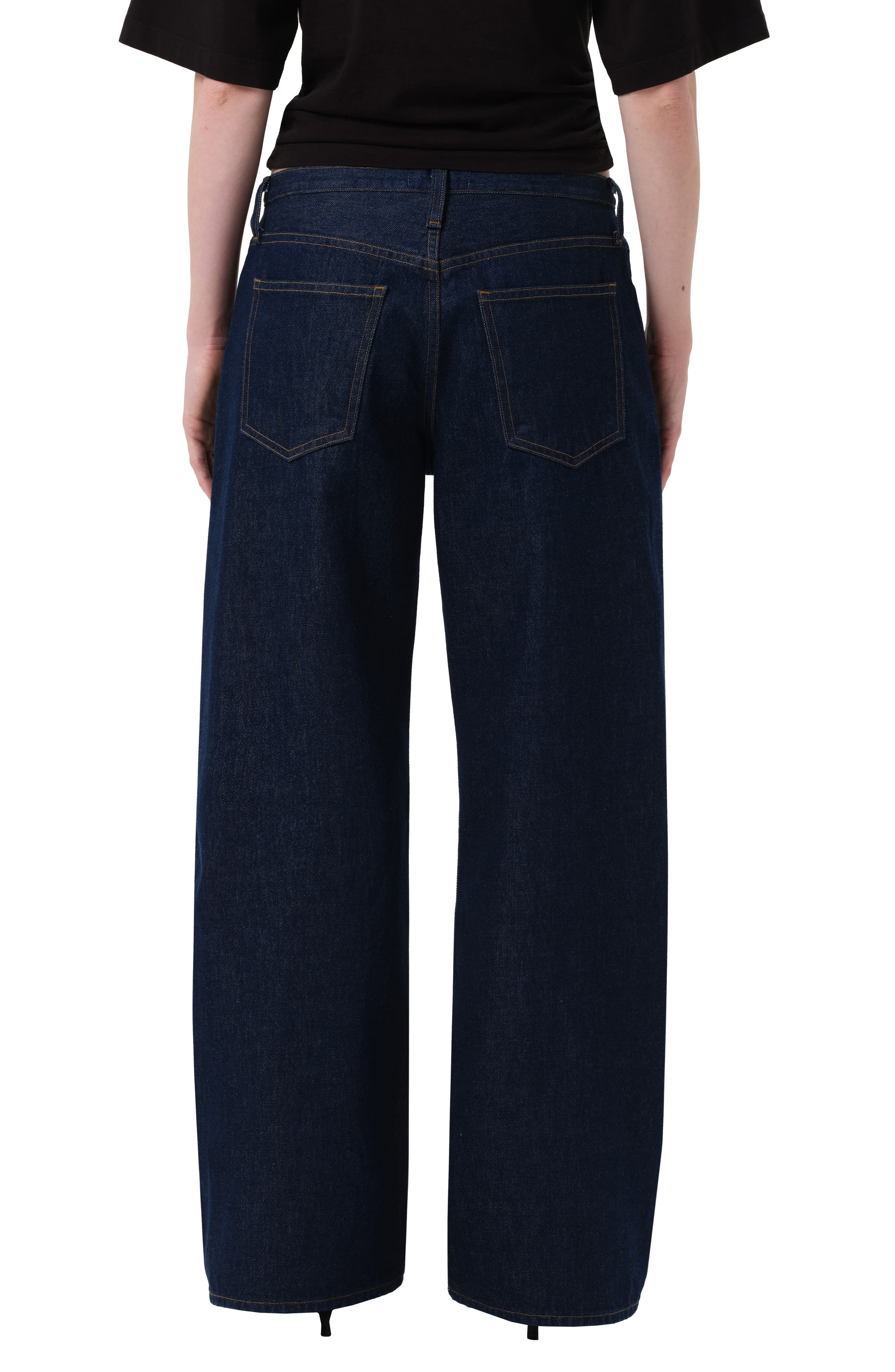AGOLDE Kiera Low Rise Wide Leg Jeans in Rinse Rinse at Nordstrom - 2