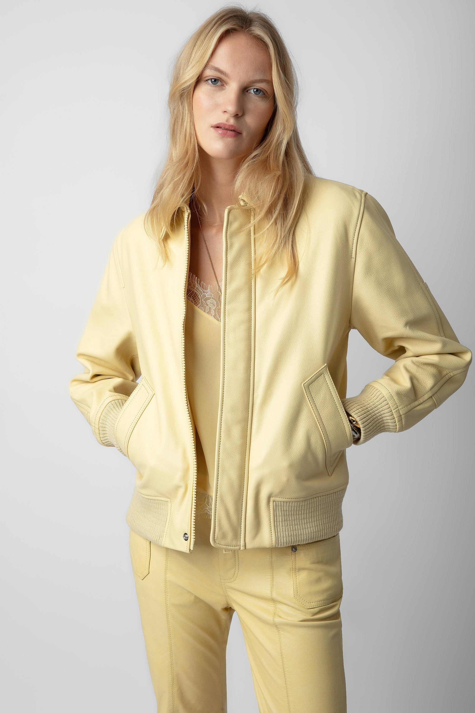 Kaia Leather Jacket - 3