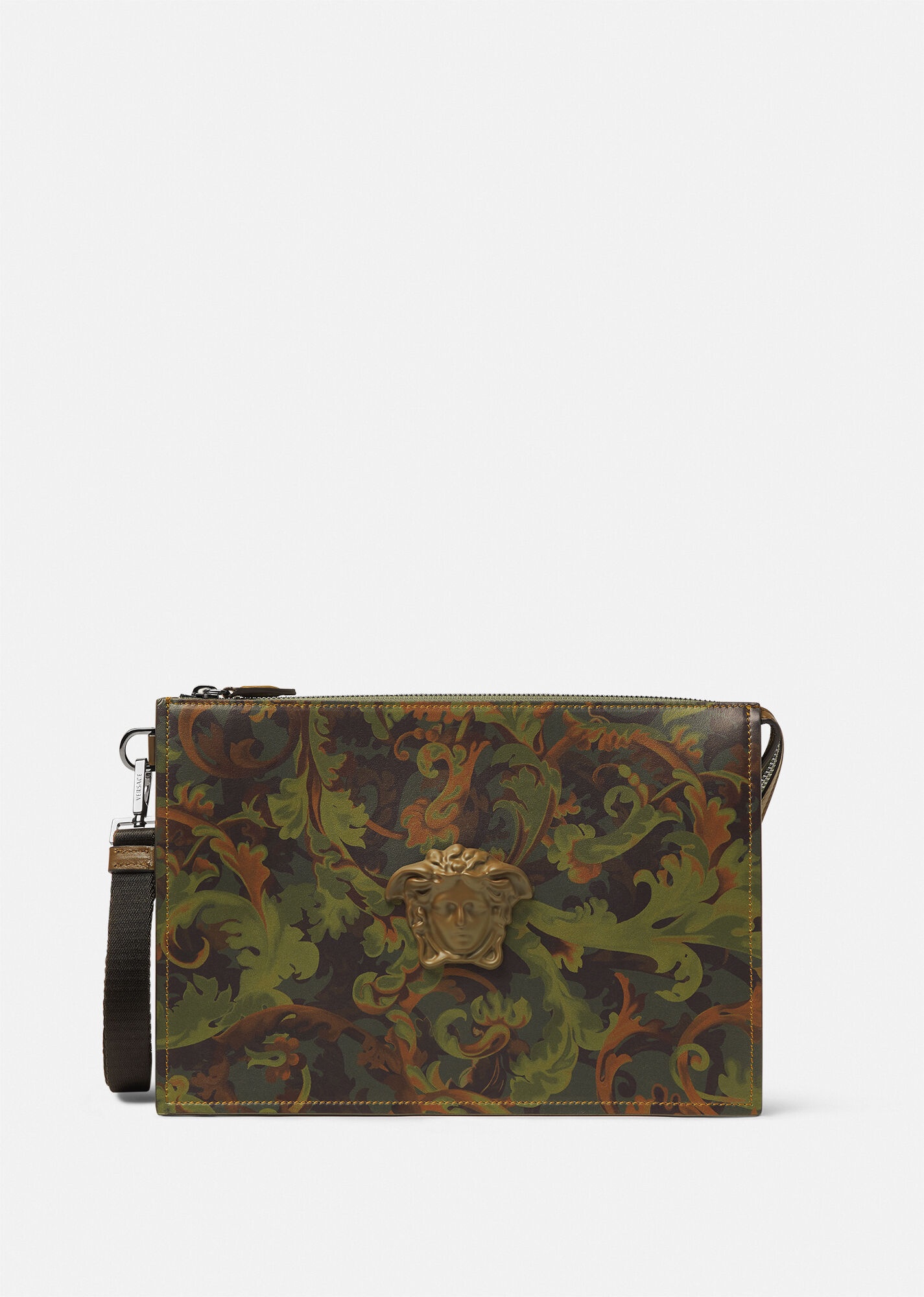 La Medusa Baroccoflage Print Pouch - 1