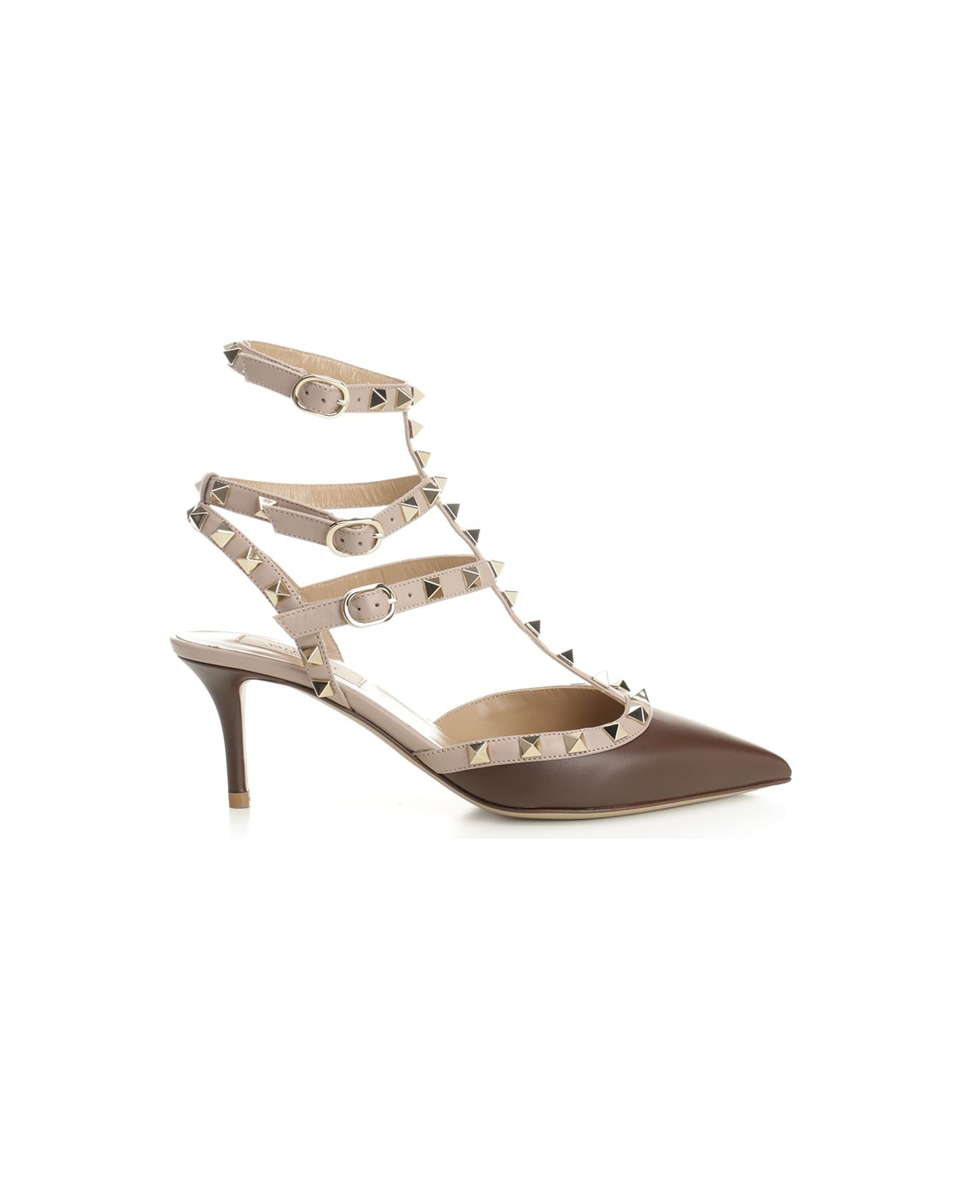Pumps With 'rockstud' Straps - 1