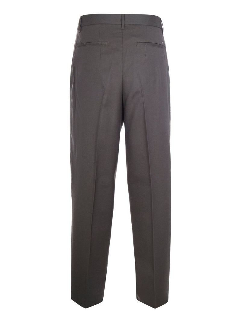 EMPORIO ARMANI pleat-detail trousers outlook