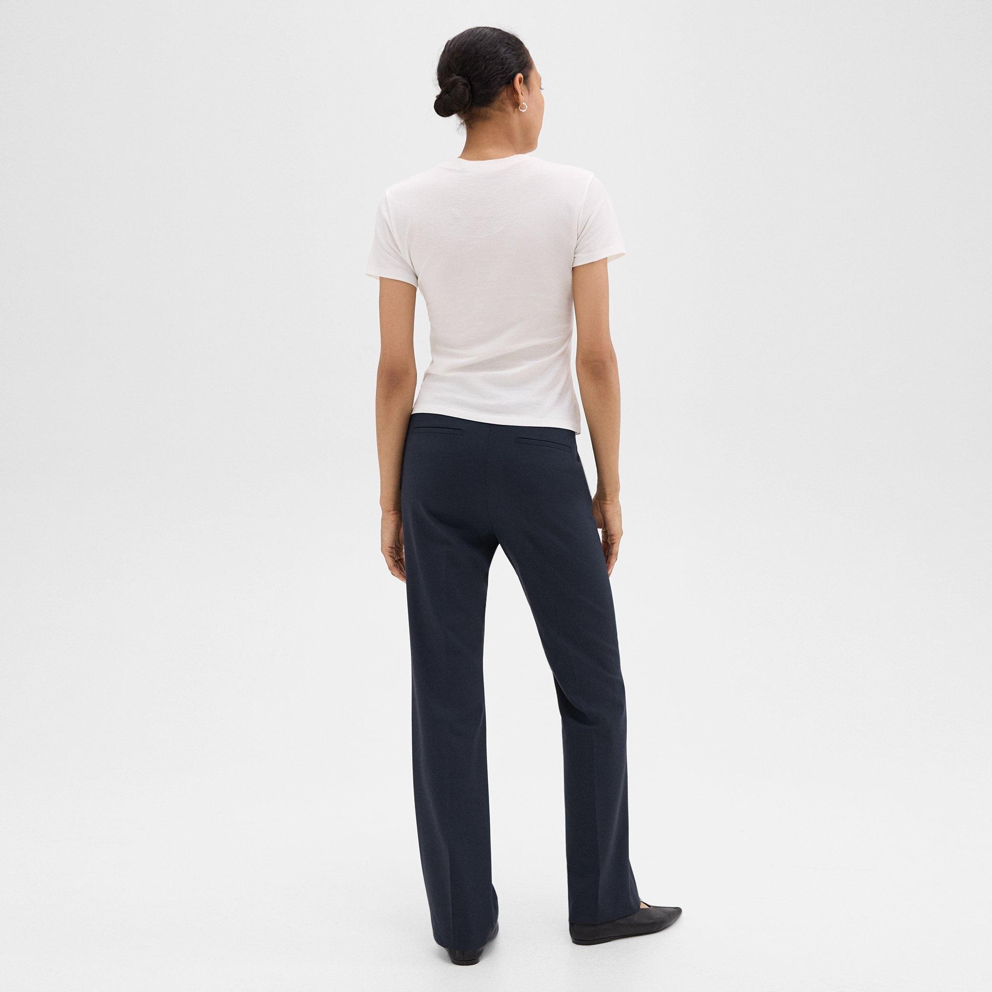 Flared Pant in Good Wool - 4