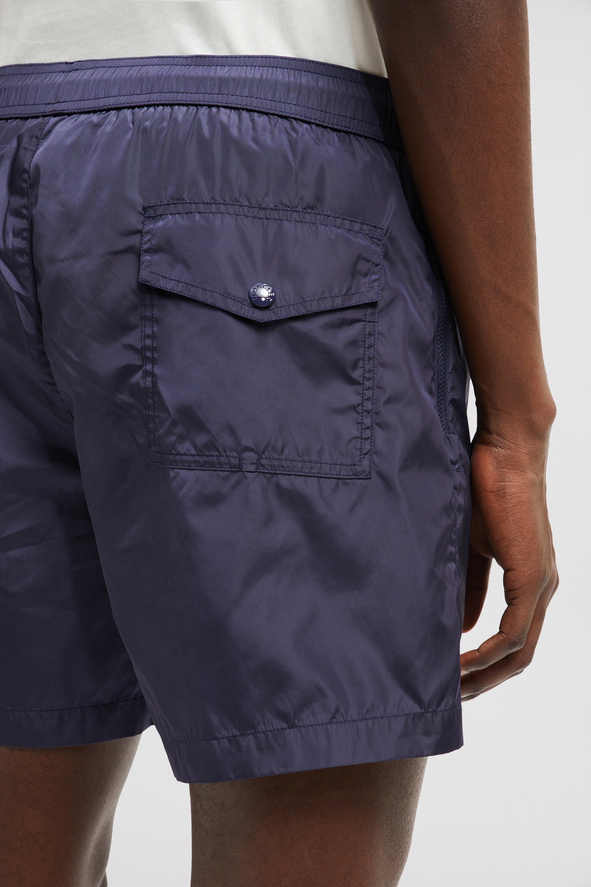 Logo Patch Swim Shorts - 6