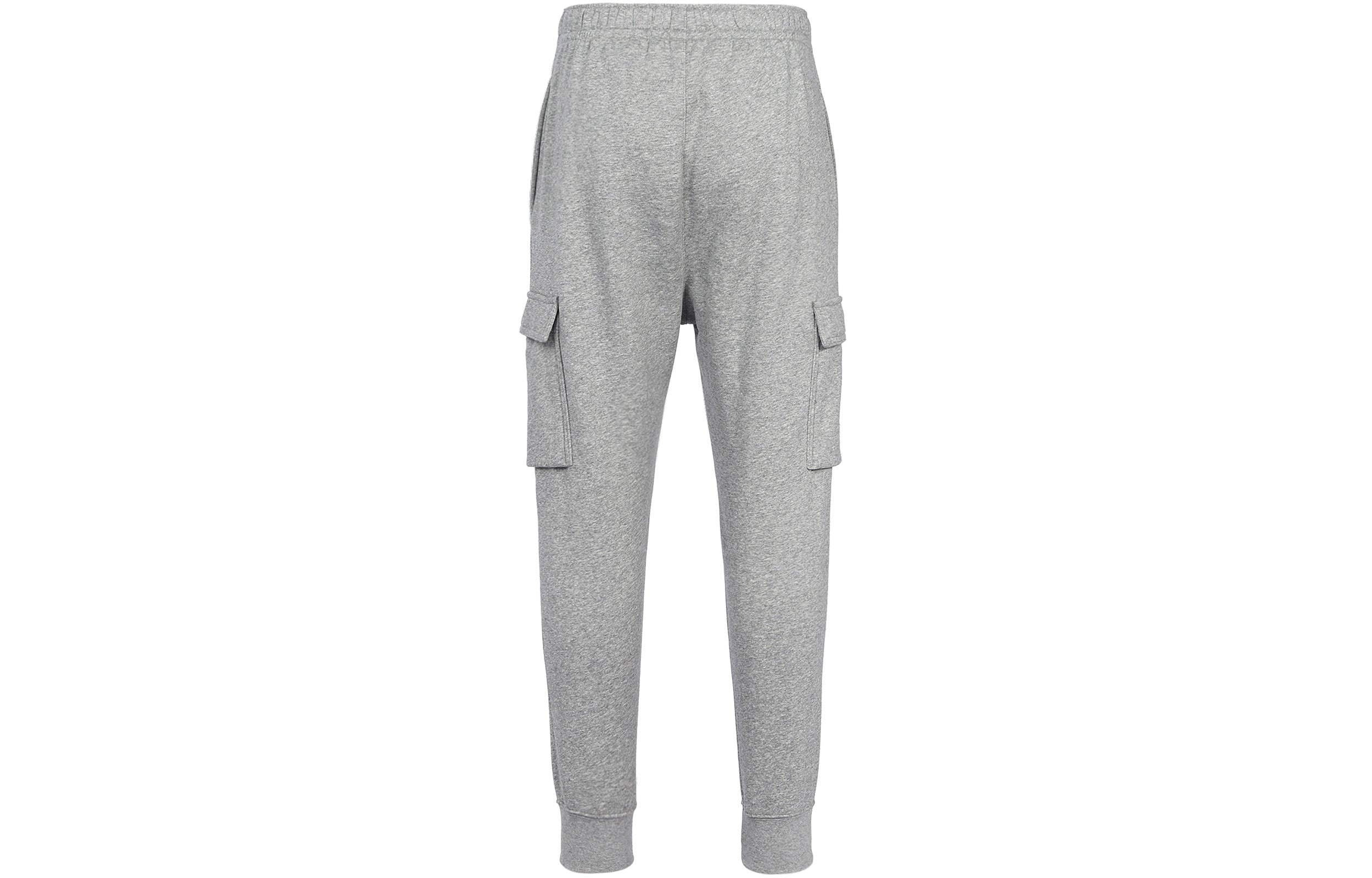 Nike Sportswear Club Fleece Cargo Multiple Pockets Stay Warm Bundle Feet Sports Long Pants Gray CD31 - 2