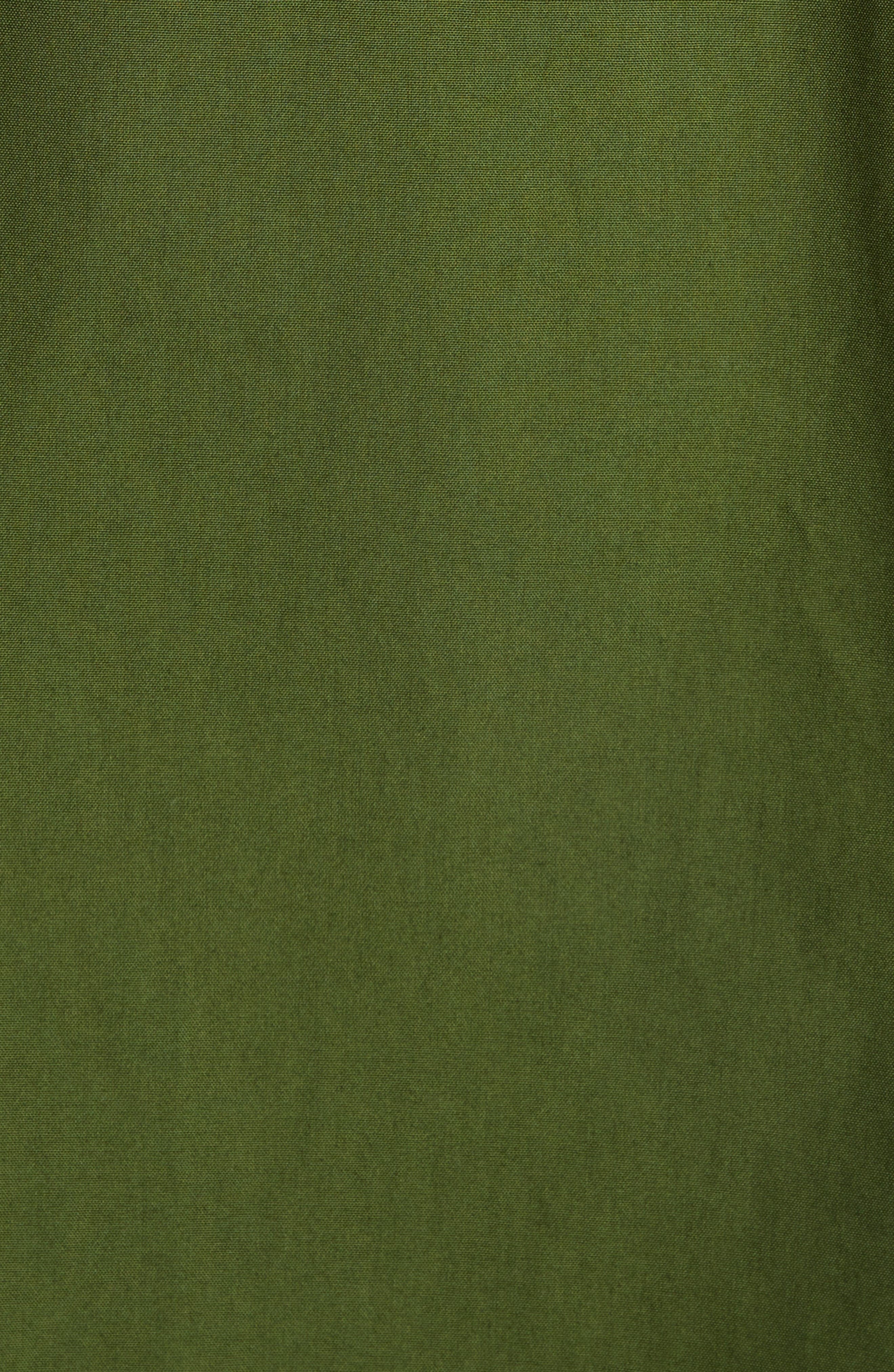 Oversize Short Sleeve Button-Up Shirt - 6