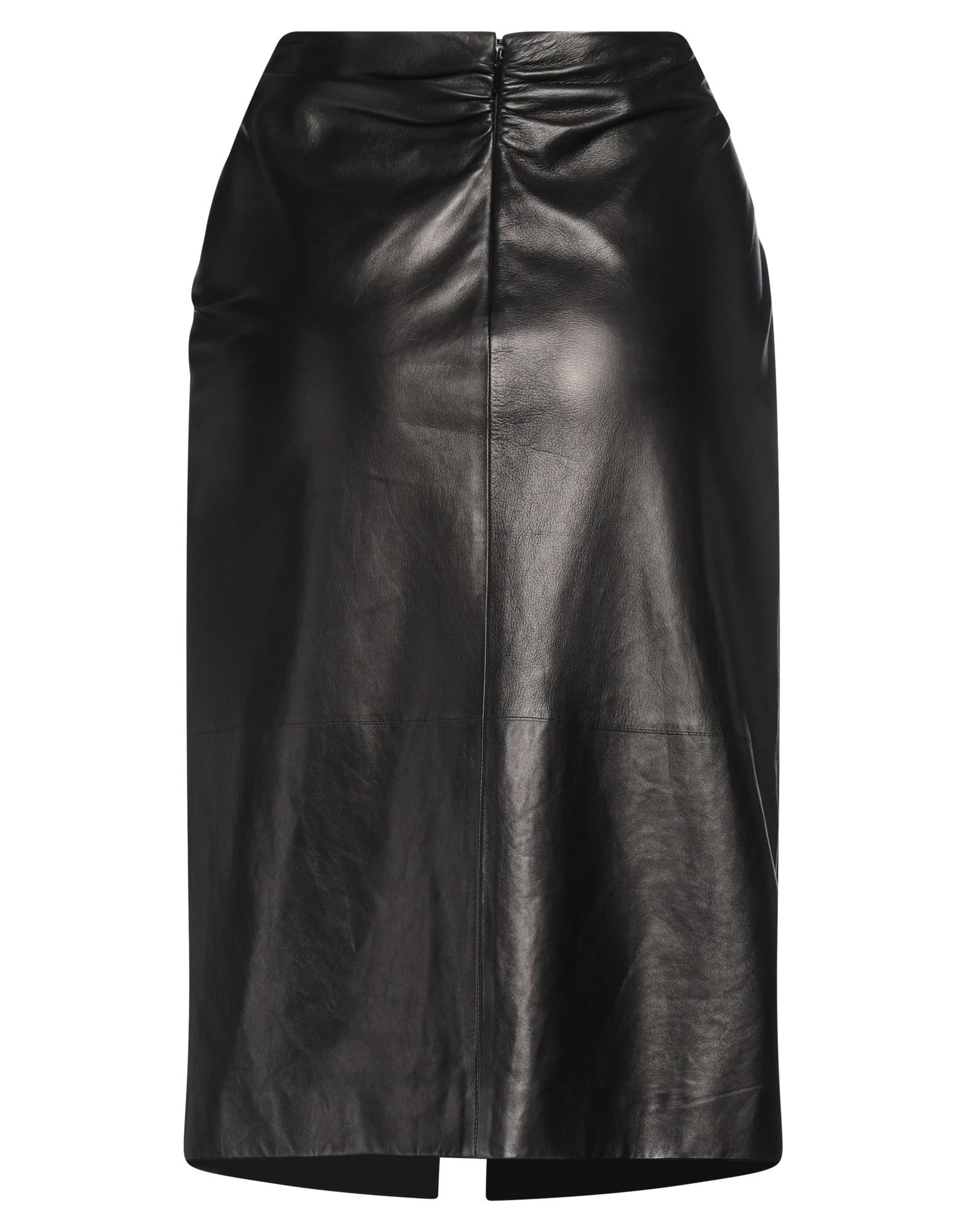 Black Women's Midi Skirt - 2