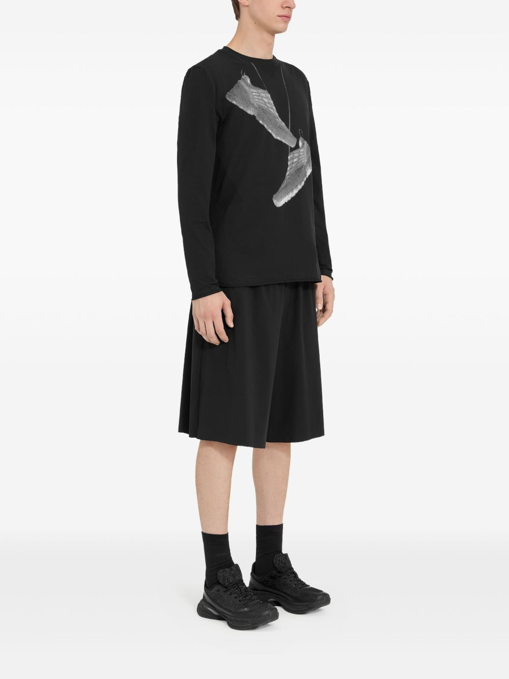 MM6 X SALOMON  T-shirts and Polos Black - 2
