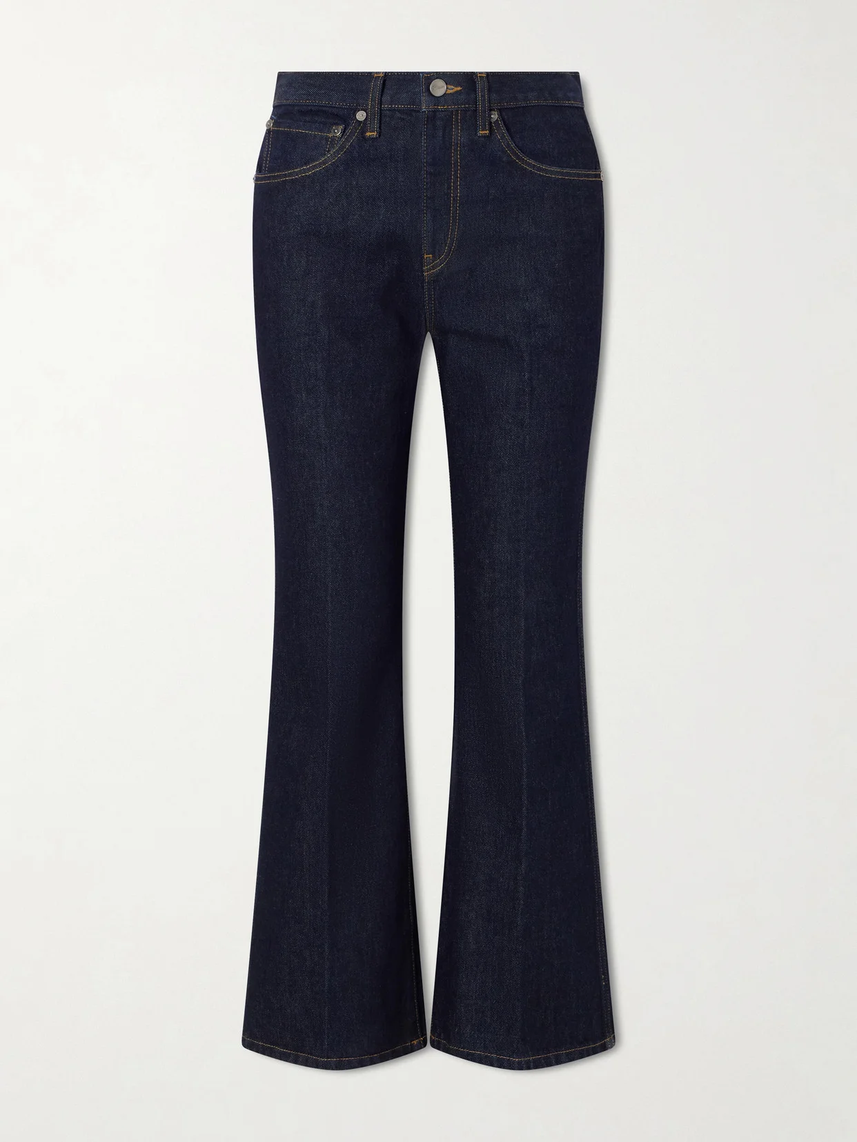 Clara Mid-rise Flared-leg Jeans - 1