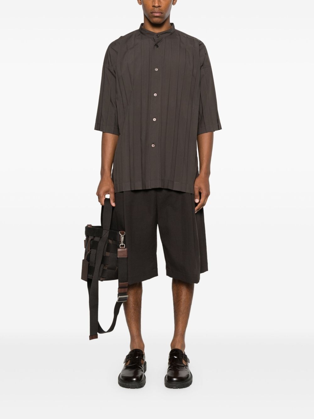 pleated shirt - 2