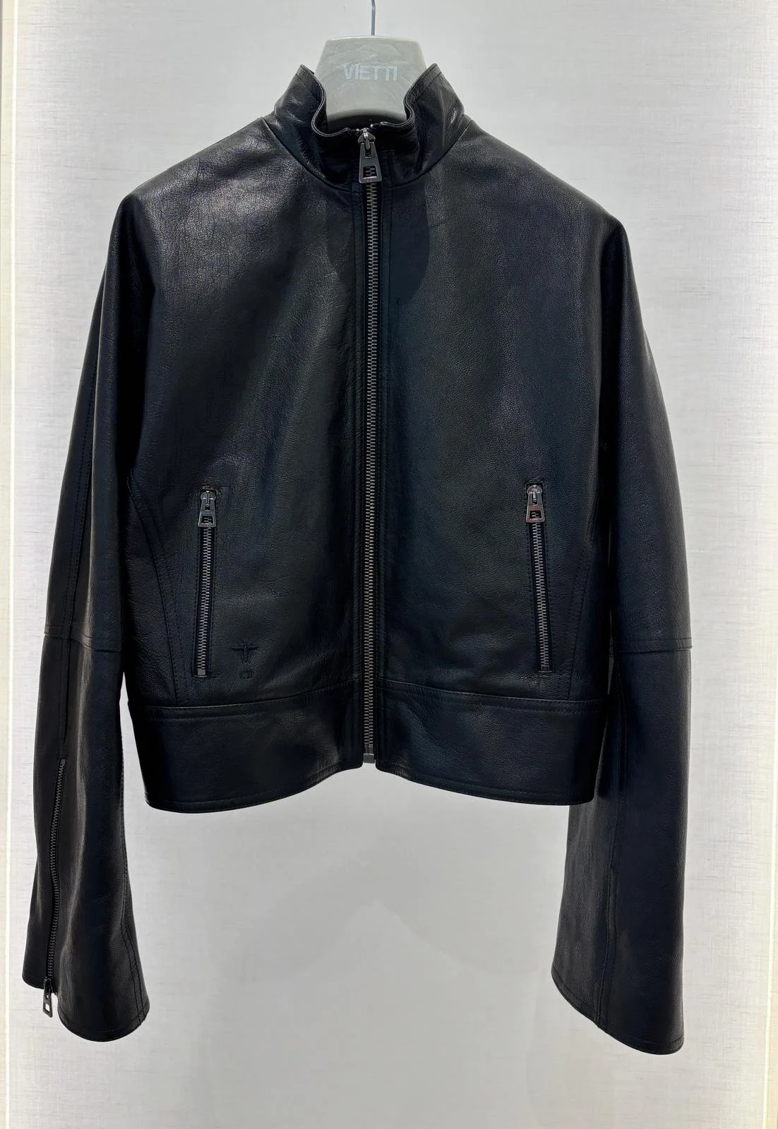 Dior Zippered Leather Jacket - 1