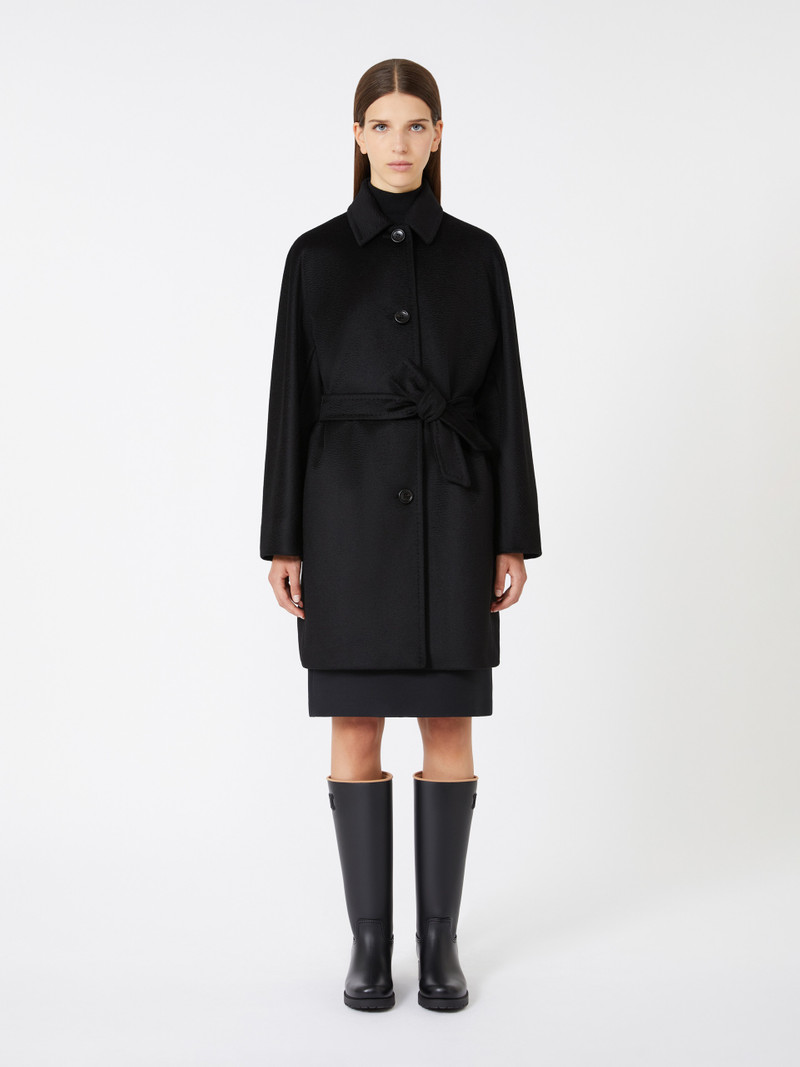 FILATO Camel coat with belt 3