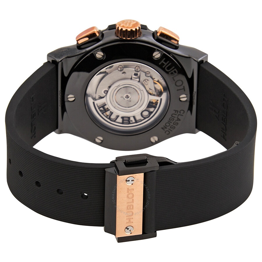 Hublot Classic Fusion Chronograph Ceramic King Gold Automatic Black Dial Men's Watch 541.CO.1181.RX - 3