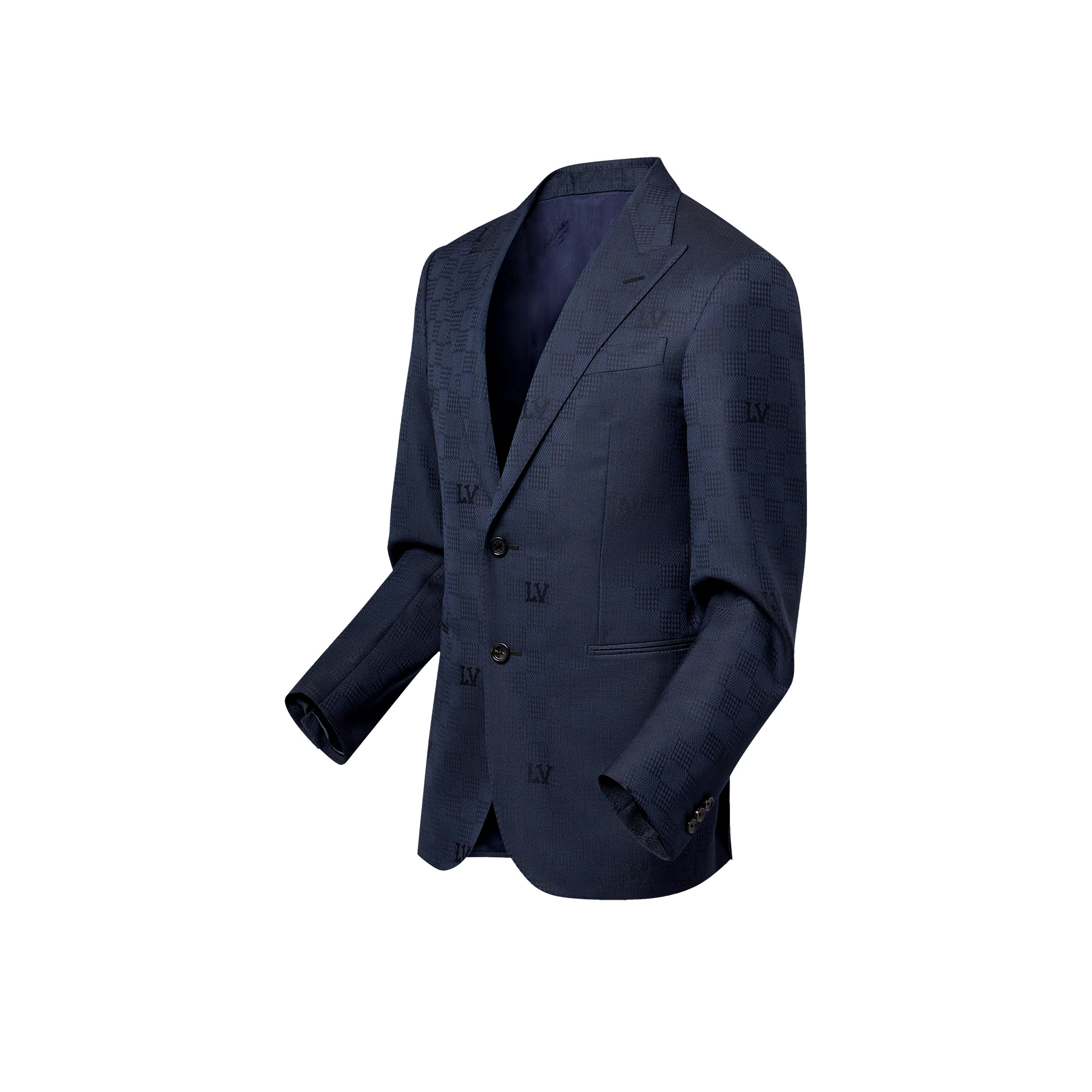 Single-Breasted Wool Pont Neuf Jacket - 2