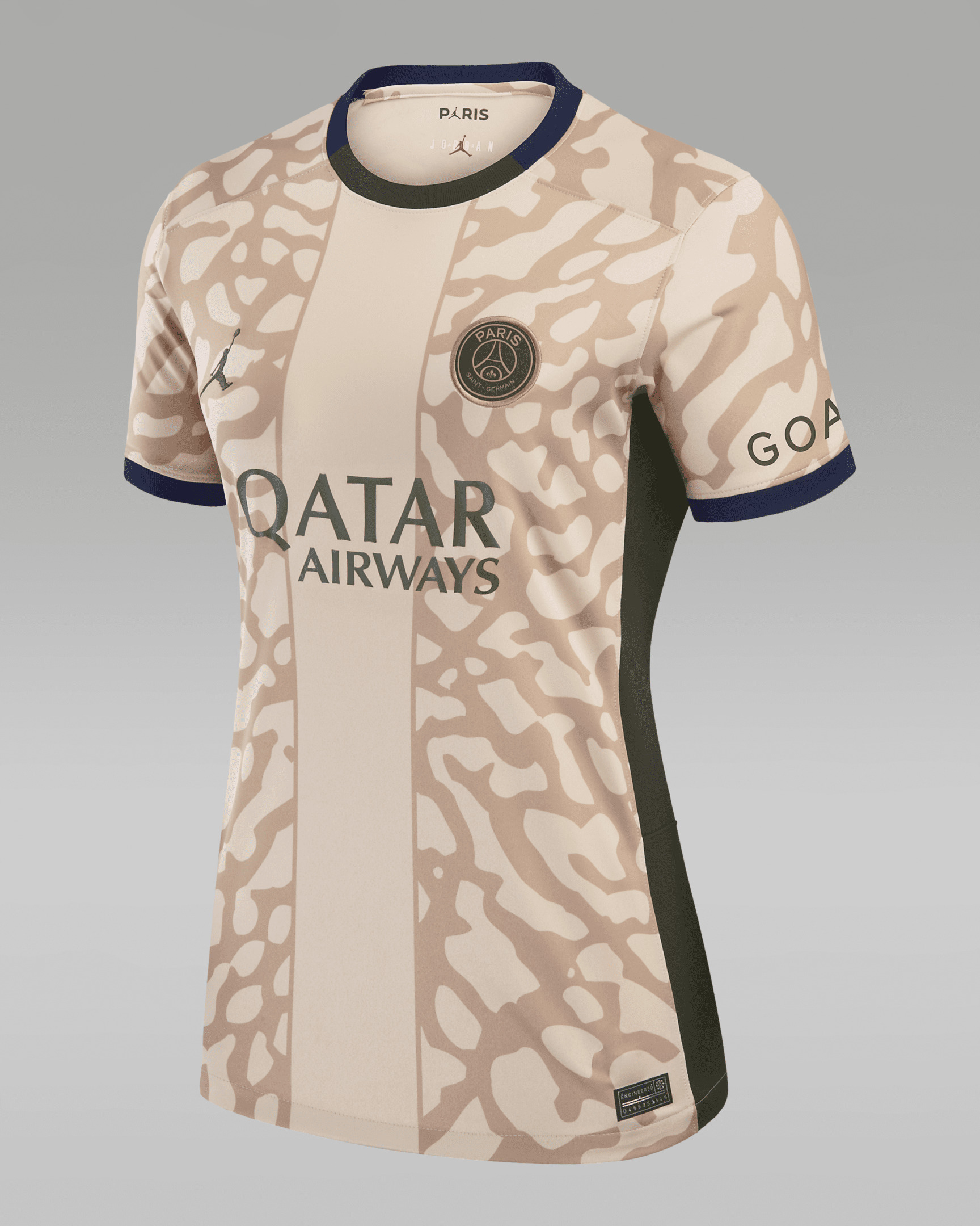 Women's Ousmane Dembélé Paris Saint-Germain 2023/24 Stadium Fourth Jordan Dri-FIT Soccer Jersey - 1
