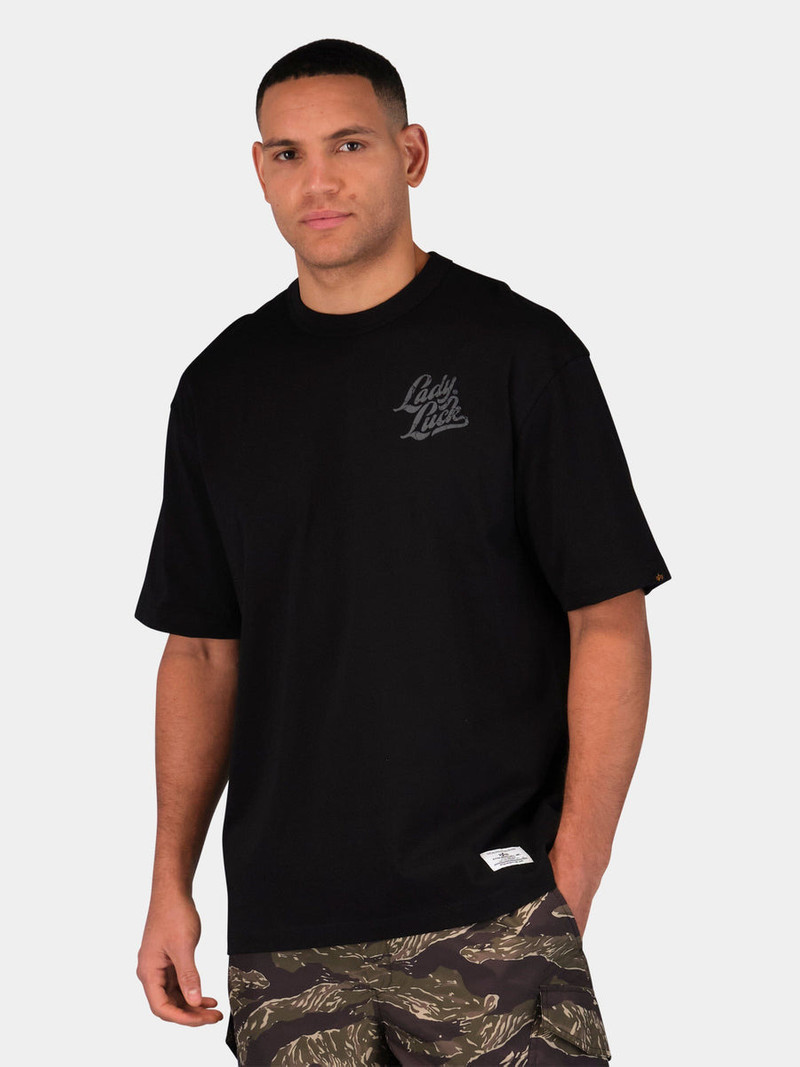 ALPHA INDUSTRIES RELAXED LADY LUCK TEE outlook