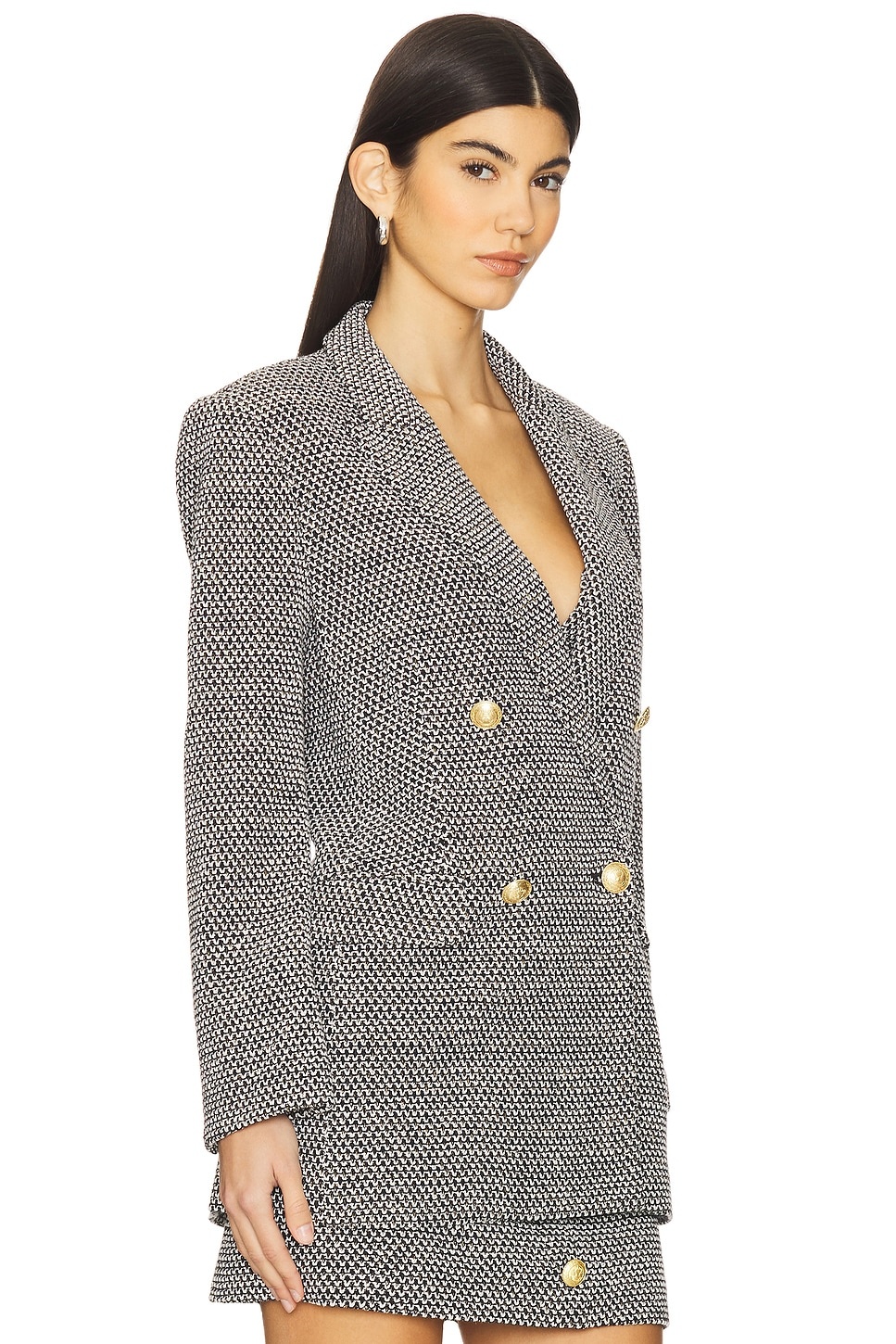 Riva Knit Double Breasted Blazer - 3
