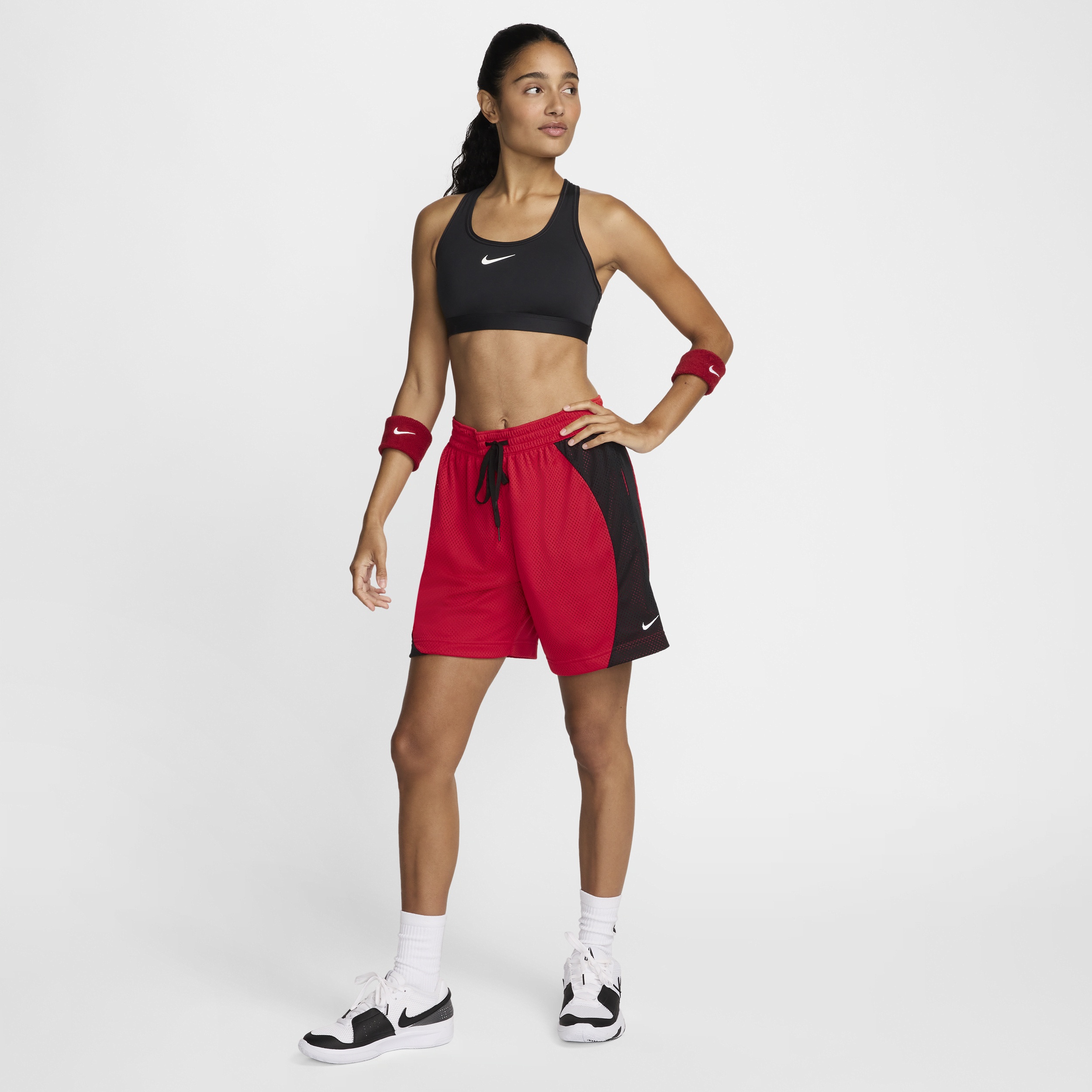 Nike Women's Essential Dri-FIT Mesh Basketball Shorts - 6