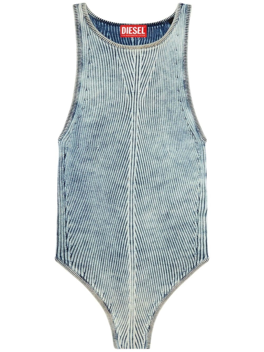 M-Tansy sleeveless denim bodysuit - 1