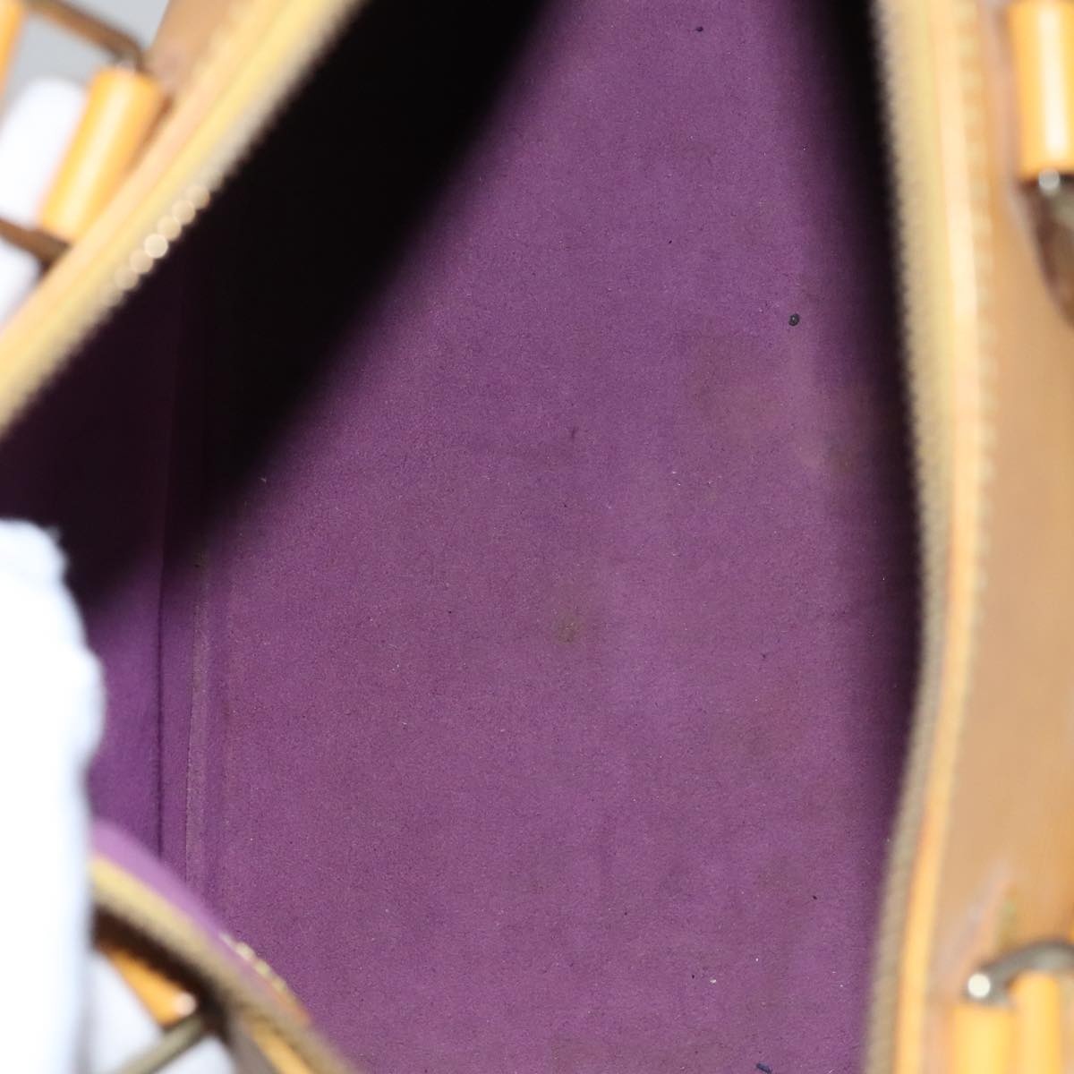 LOUIS VUITTON Epi Alma Hand Bag Yellow M52149 - 11