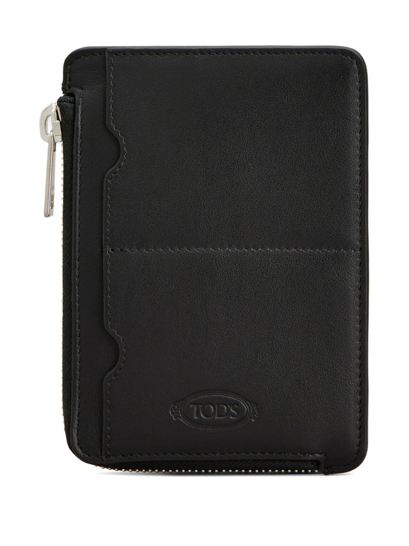 Tod's leather wallet outlook