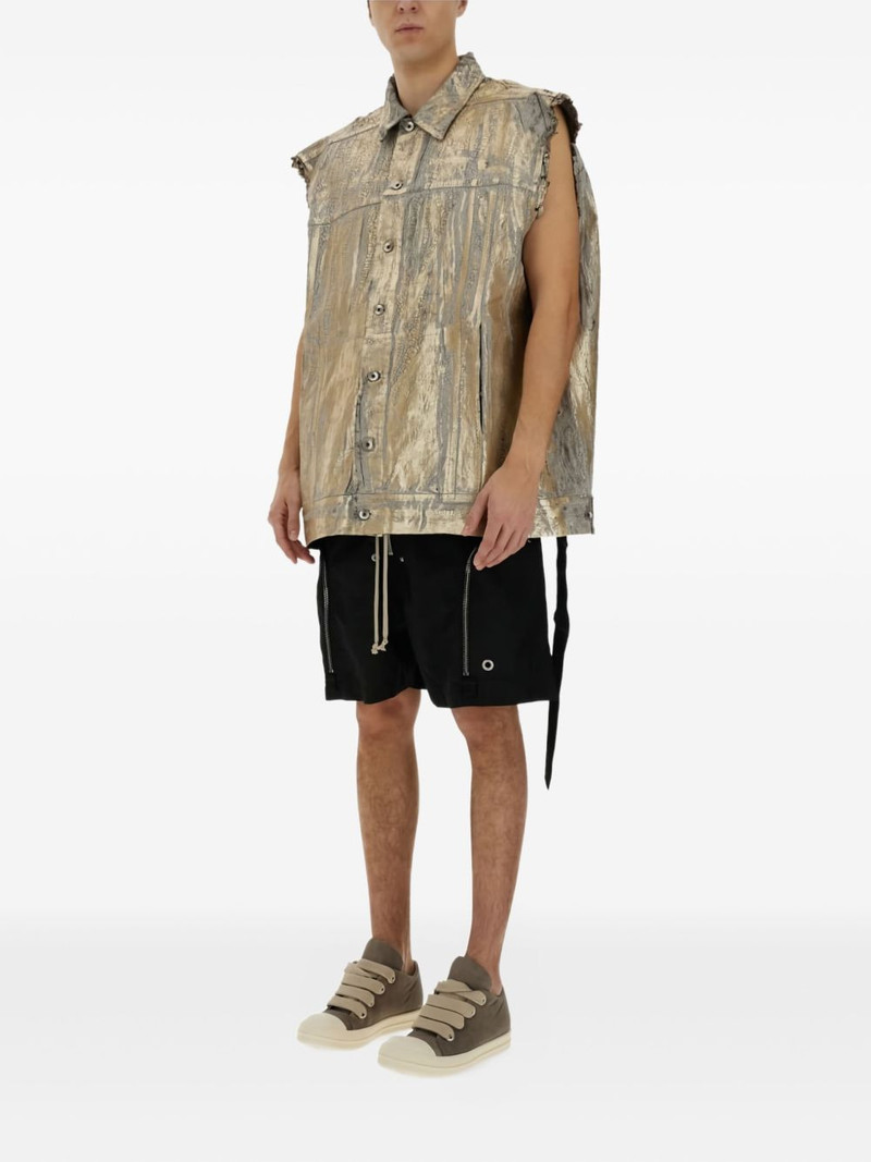 Rick Owens DRKSHDW Jumbo cotton gilet outlook