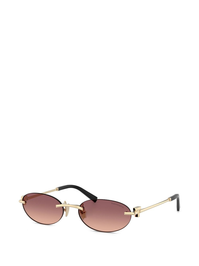 Tiffany & Co. oval-frame sunglasses outlook