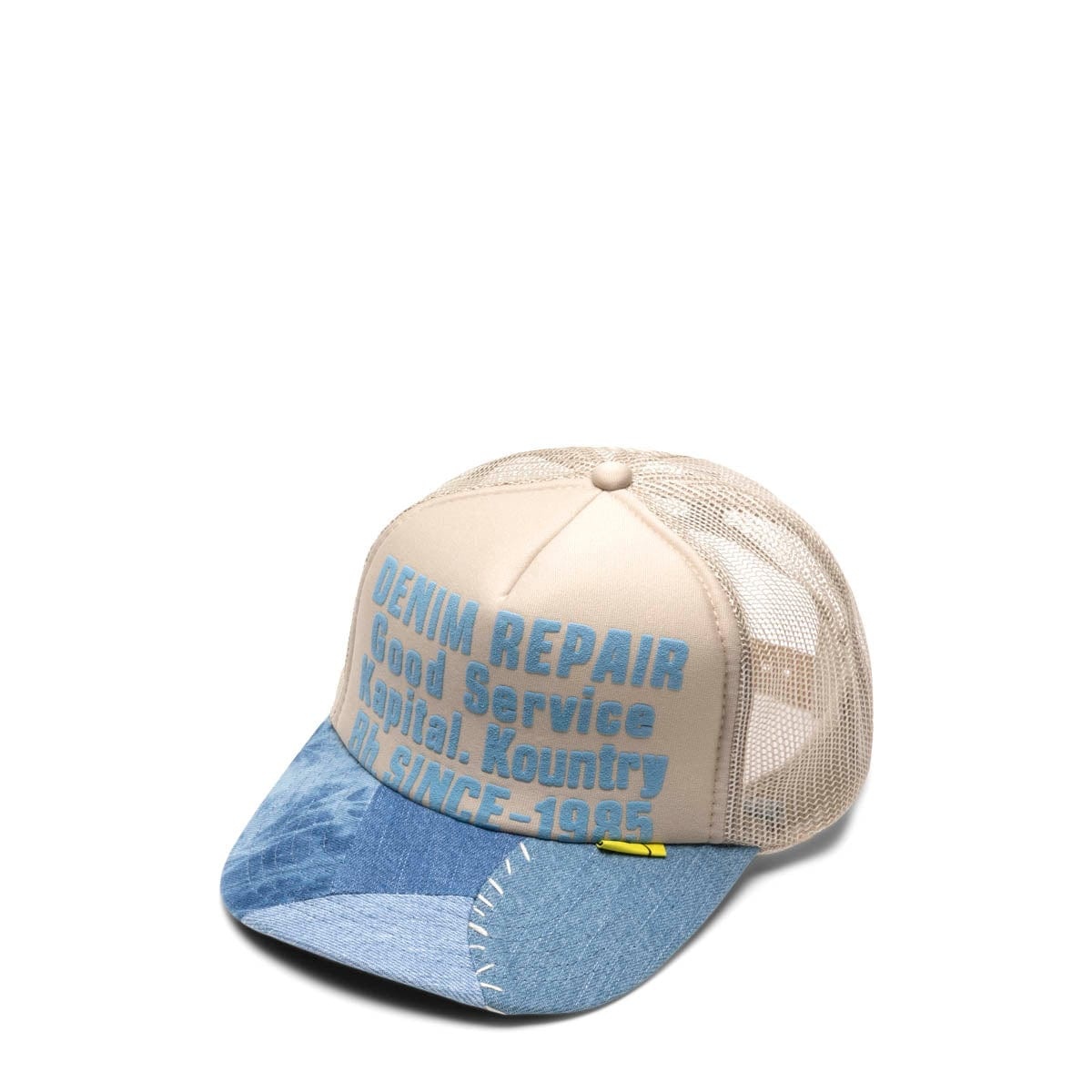 DENIM REPAIR SERVICE DENIM-RECONSTRUCT TRUCKER CAP - 2