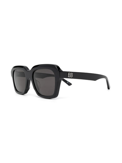 BALENCIAGA square-frame sunglasses outlook