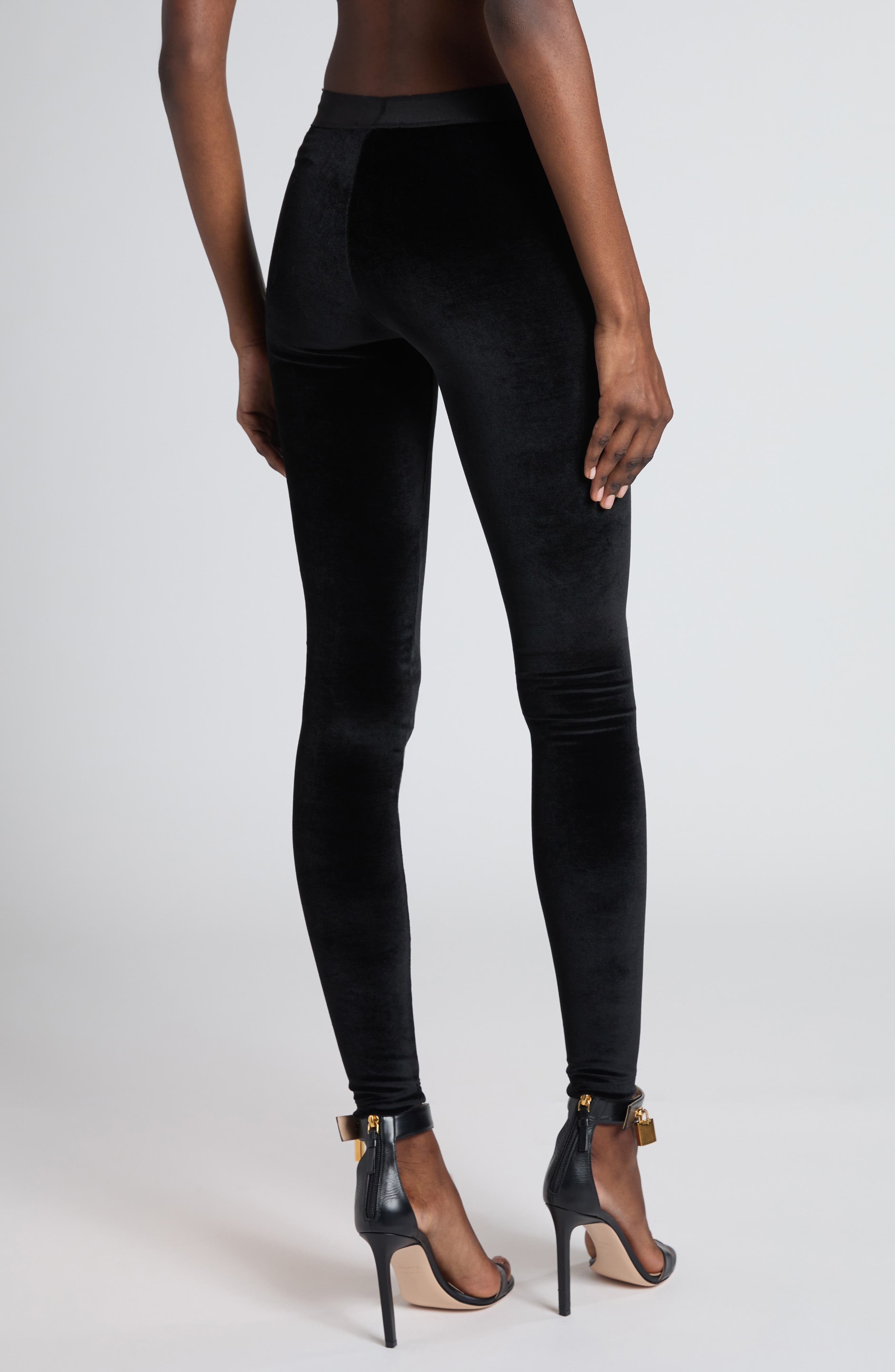 TOM FORD Signature Stretch Leggings in Black at Nordstrom - 2