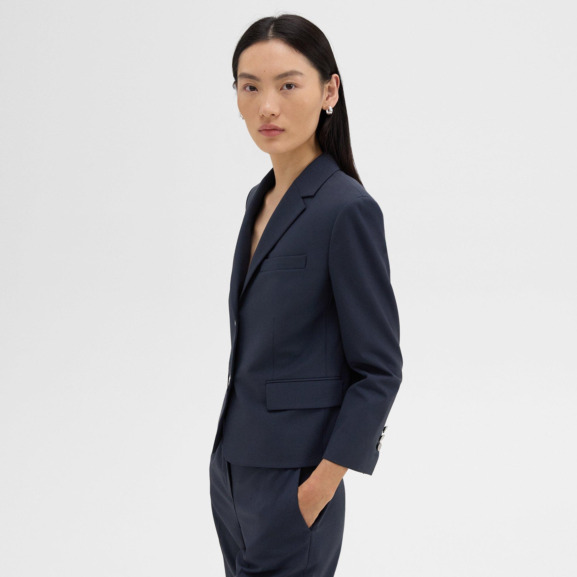 Boxy Blazer in Good Wool - 3
