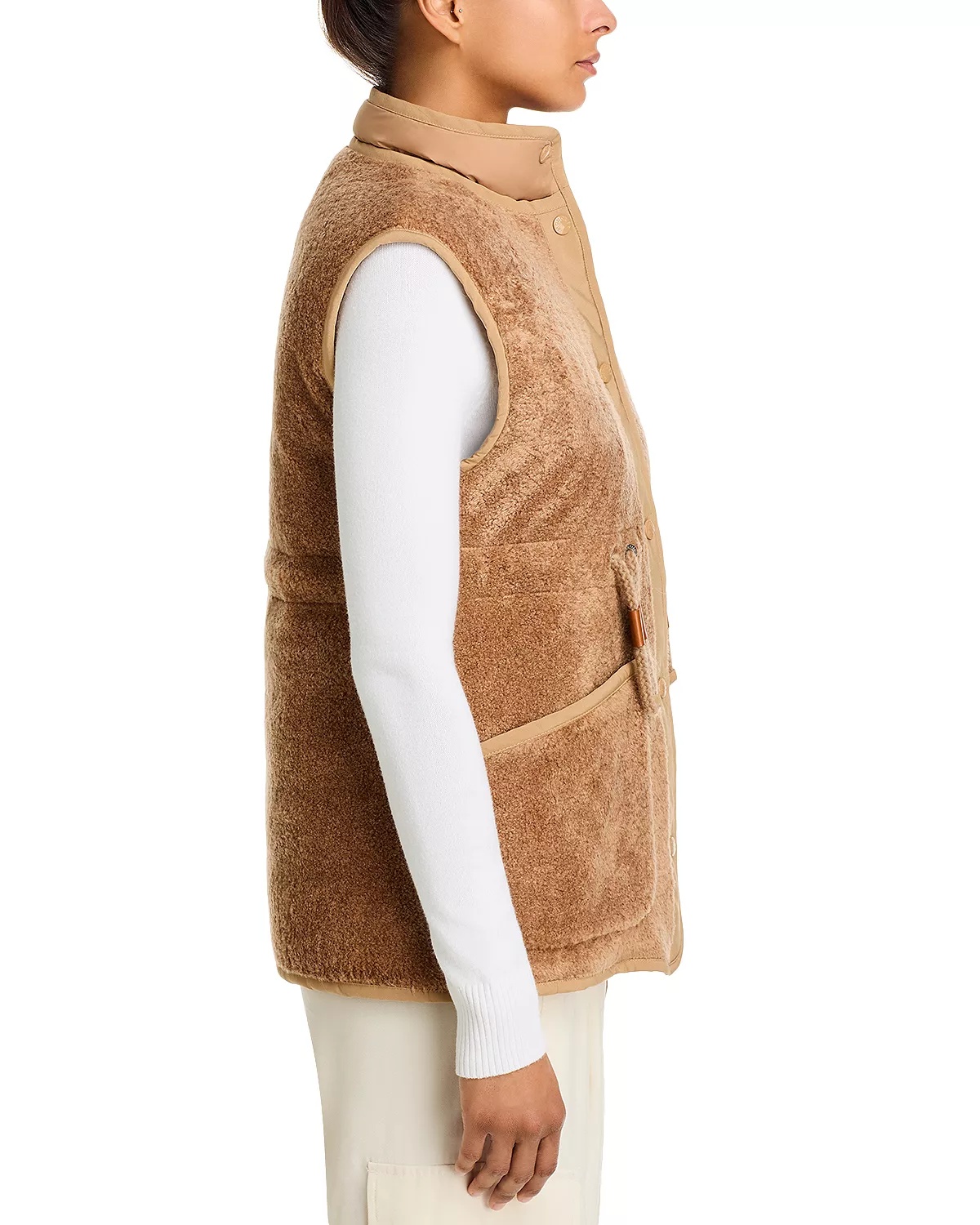 Bost Teddy Fleece Down Vest - 4