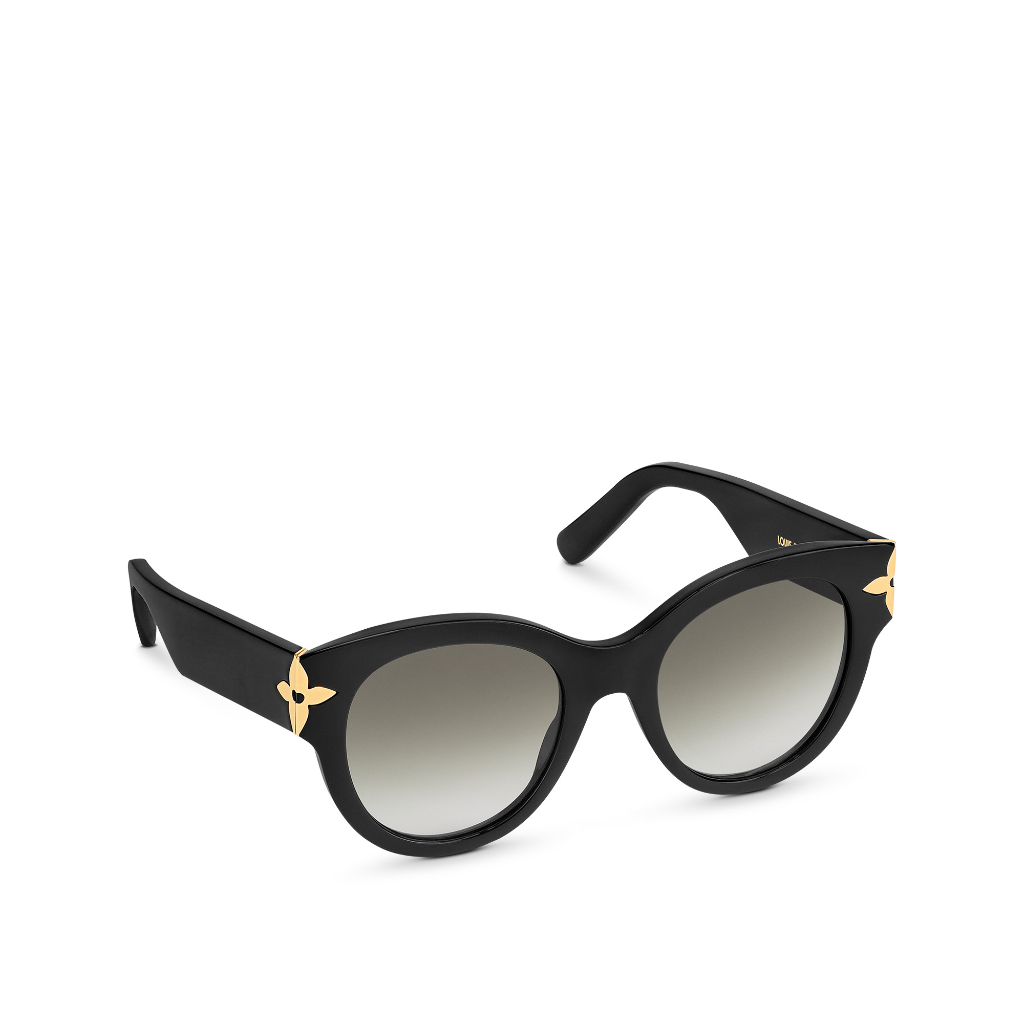Flower Edge Round Sunglasses - 1
