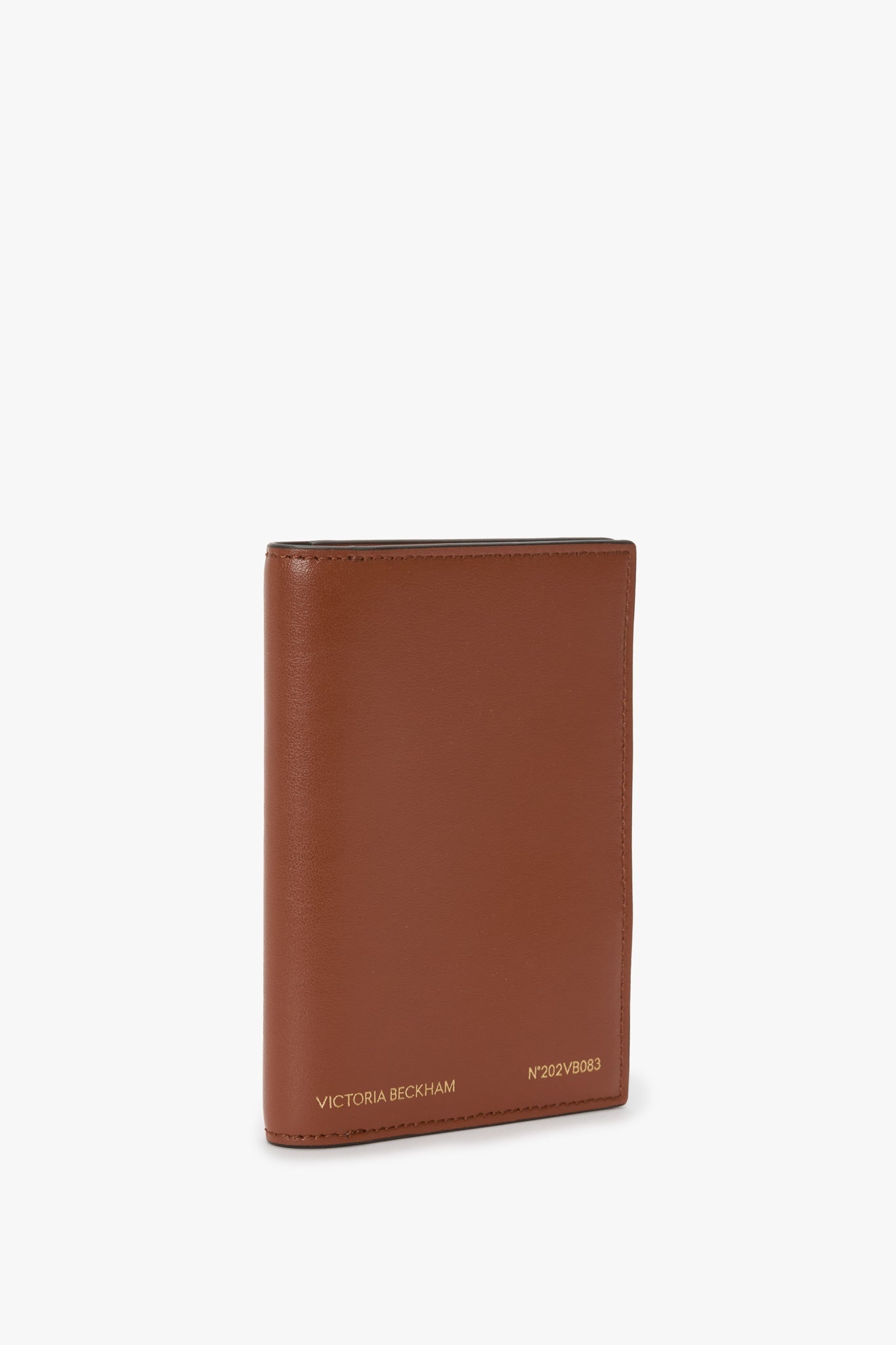 Passport Holder In Tan Smooth Leather - 2