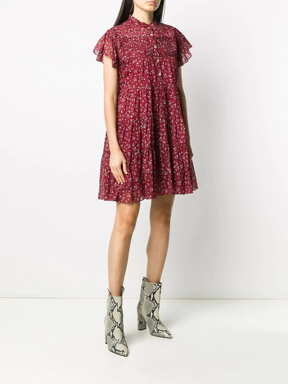 Lanikaye floral-print tiered dress - 3