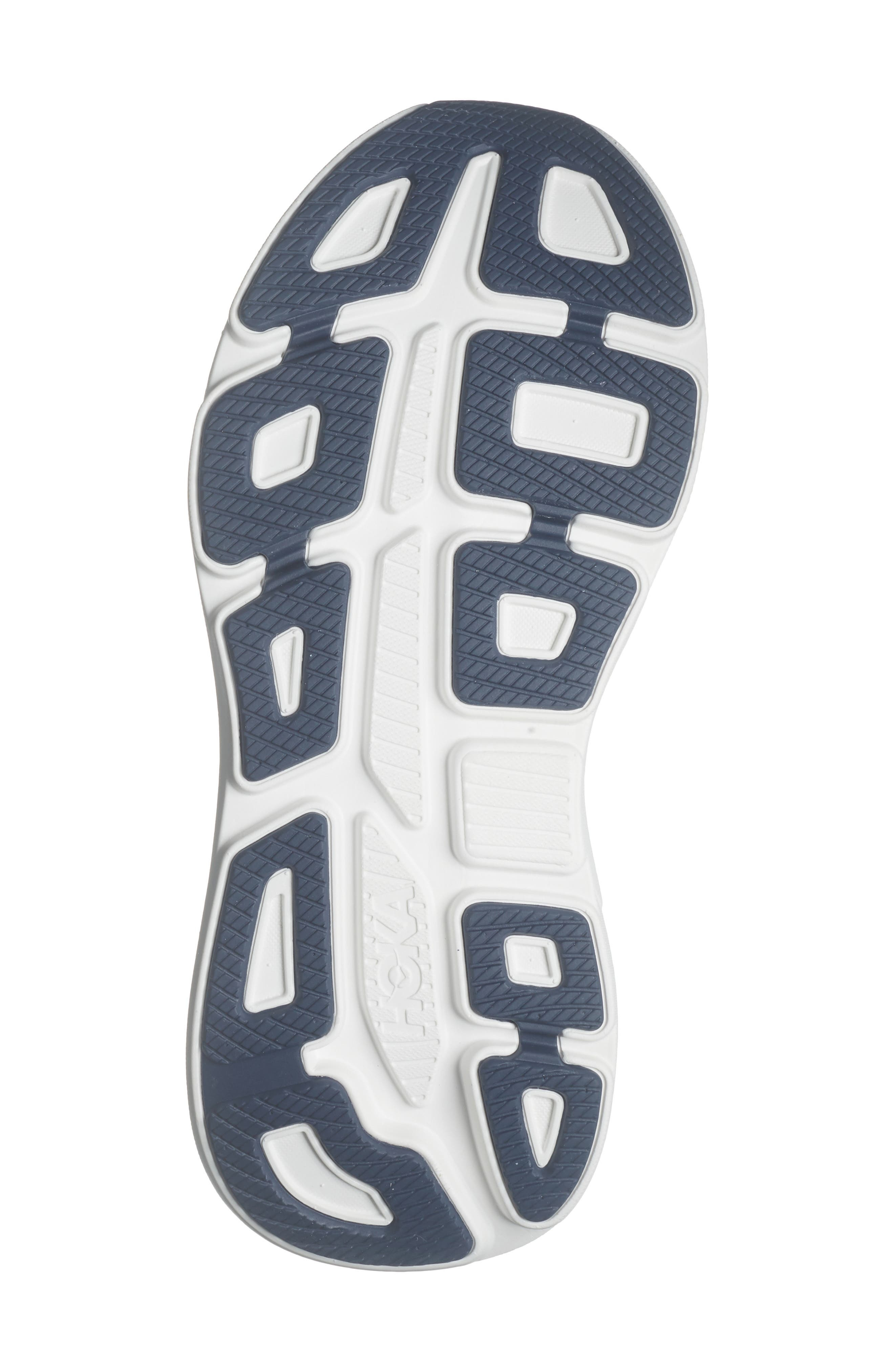 HOKA Bondi 9 Running Shoe in White /Grout at Nordstrom - 6