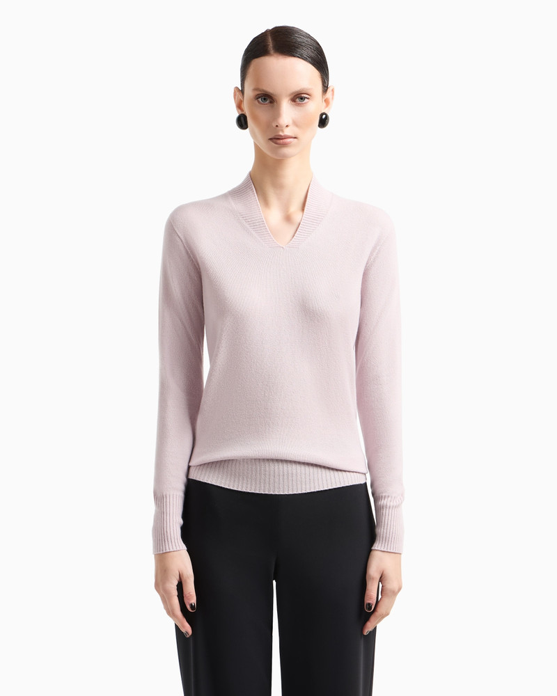 GIORGIO ARMANI Alashan cashmere jumper outlook