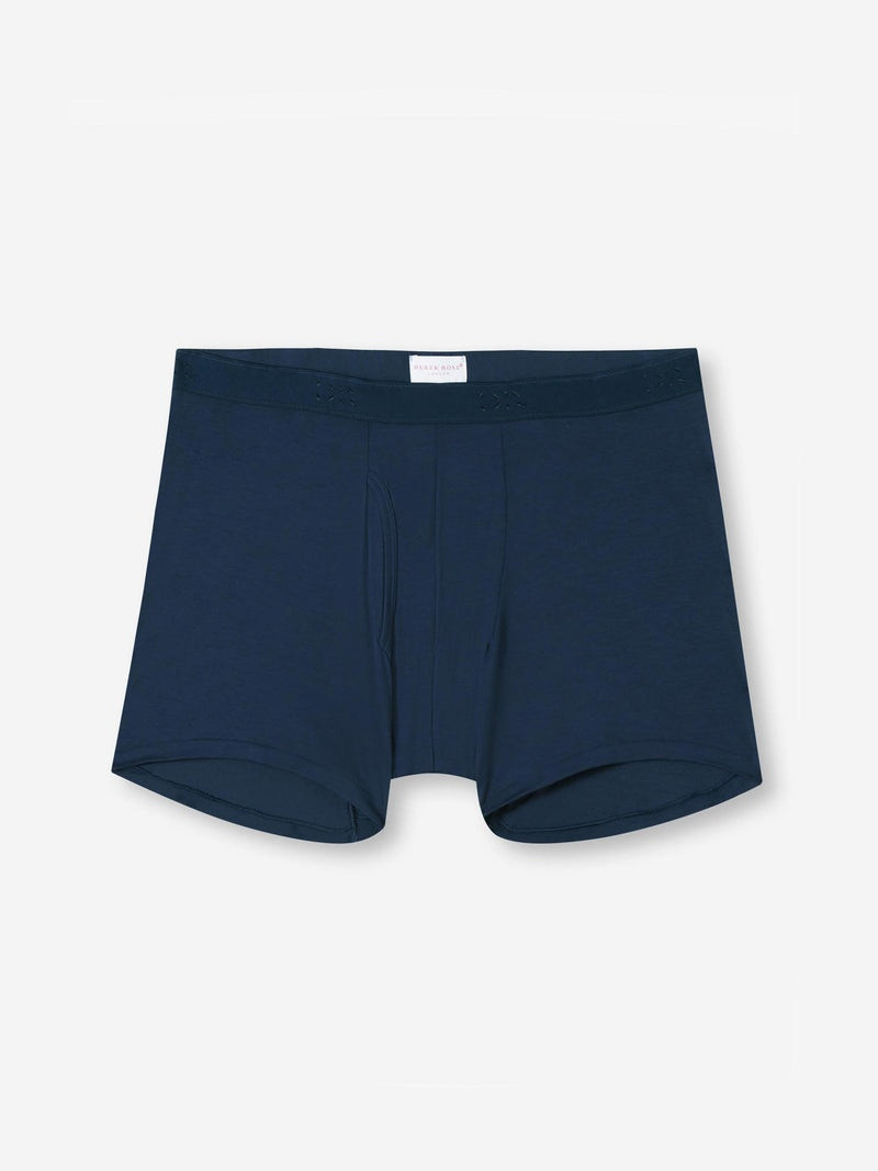 Men's Trunks Alex Micro Modal Stretch Navy - 1
