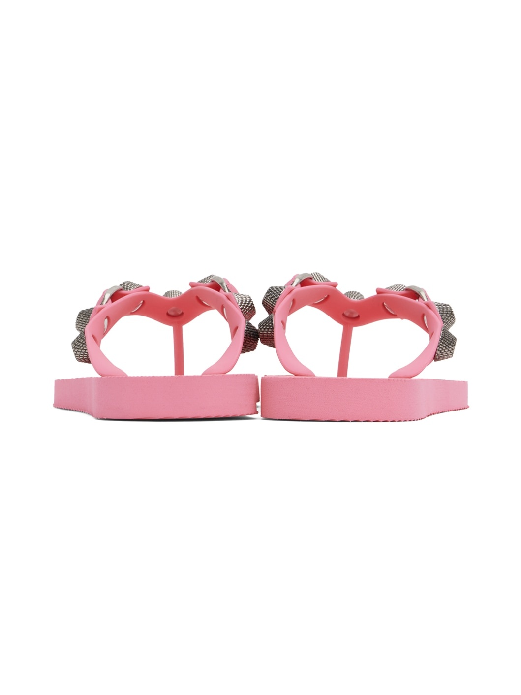 Pink Cagole Flip Flops - 2