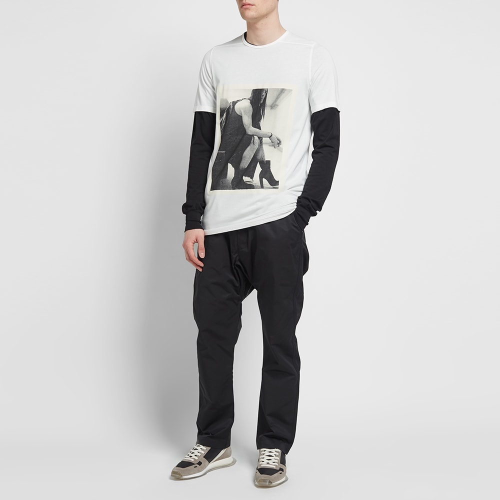 Rick Owens DRKSHDW Rick Photo Print Level Tee - 7