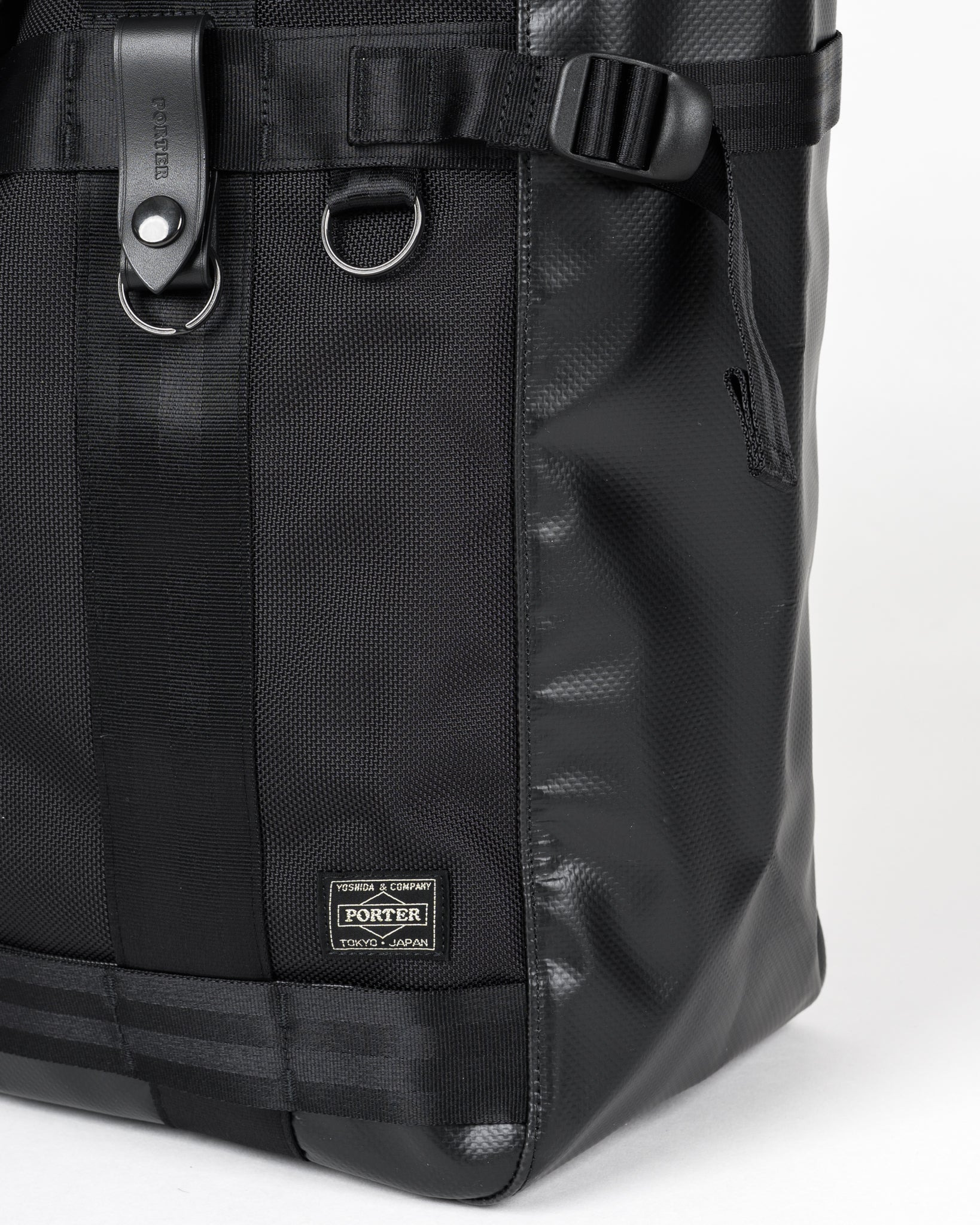 PORTER - YOSHIDA & CO. - HEAT TOTE BAG - BLACK - 6