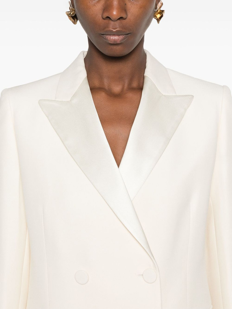 double-breasted crepe blazer 5