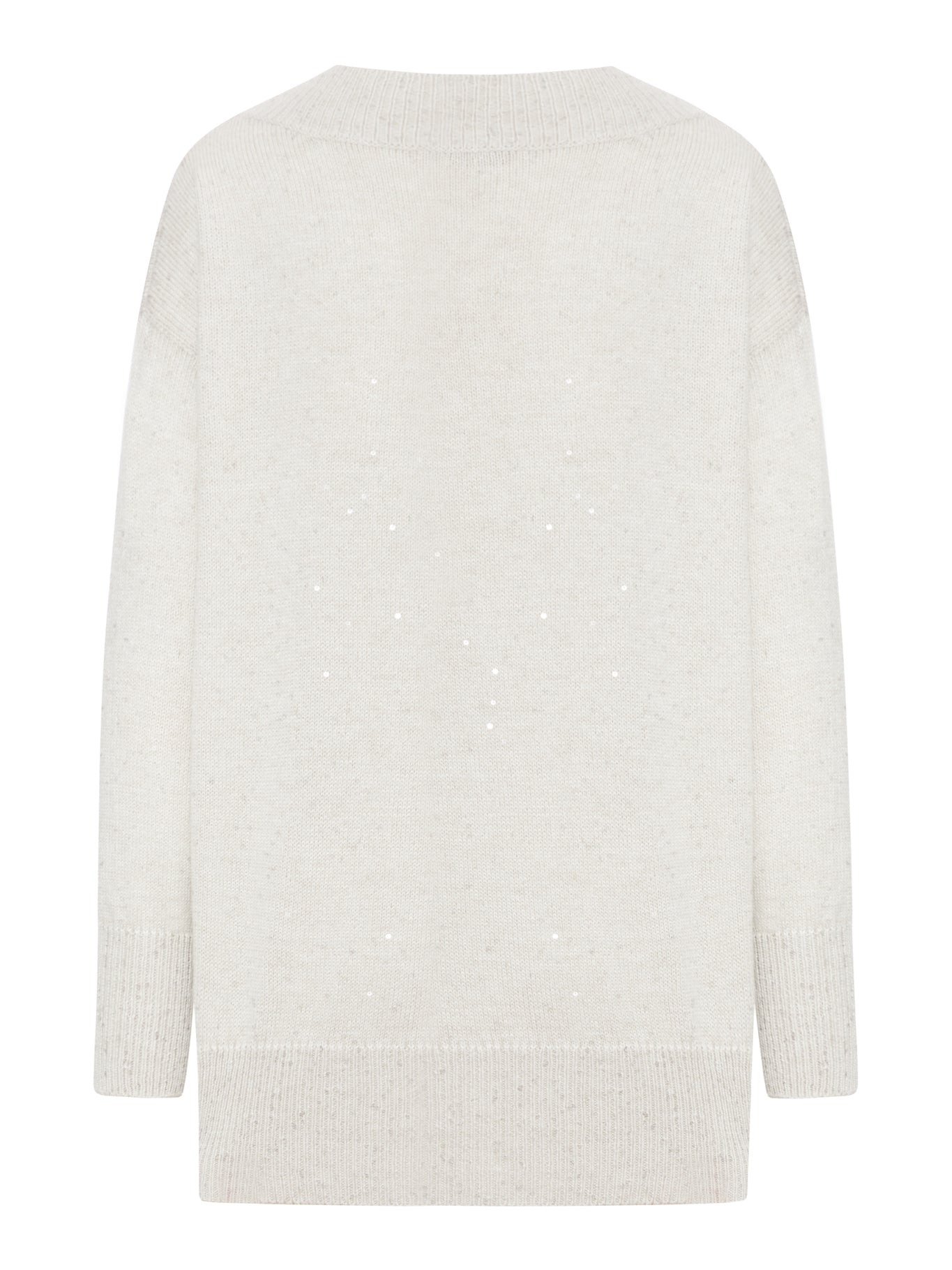 CASHMERE V-NECK SWEATER - 2