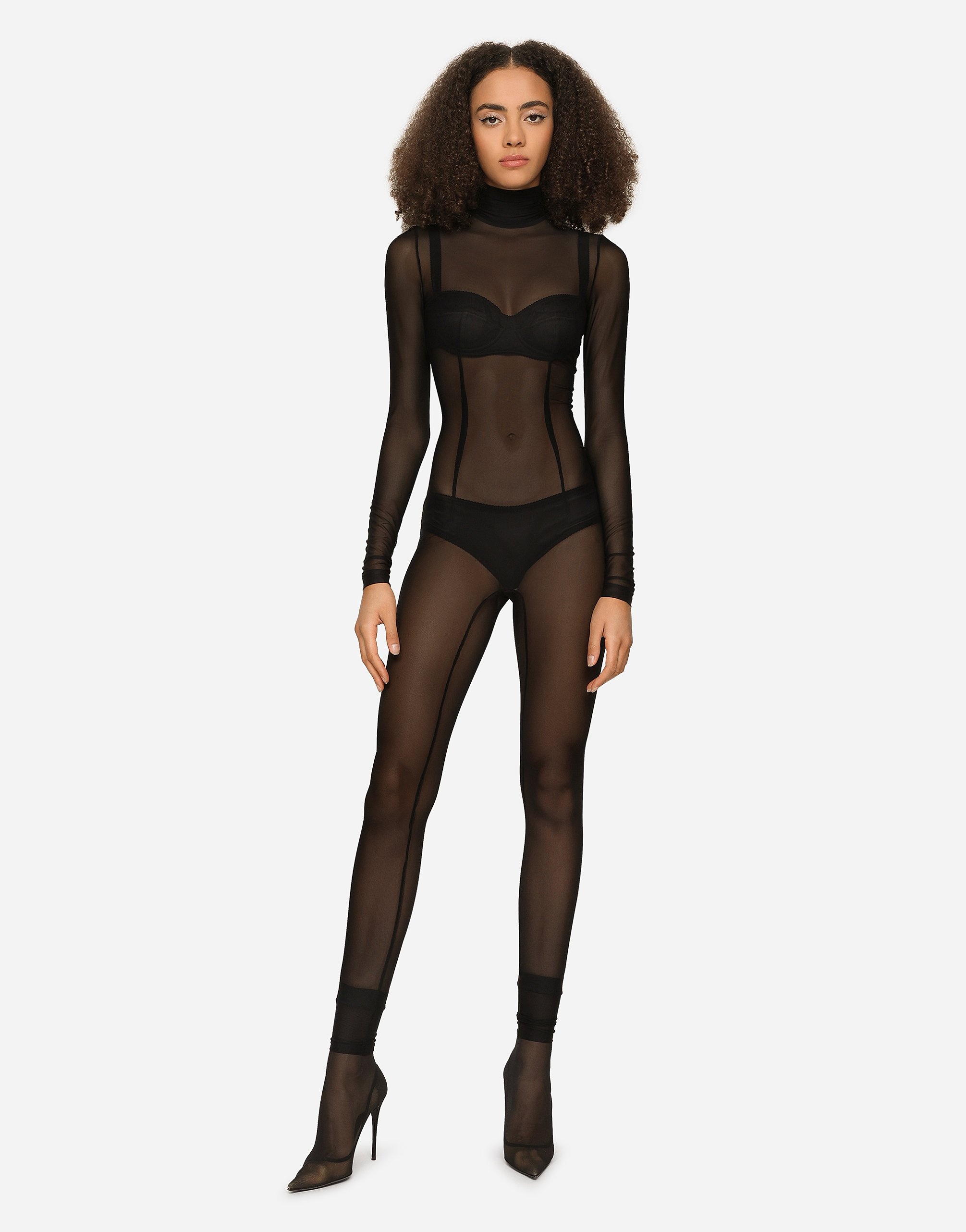 Tulle jumpsuit - 2