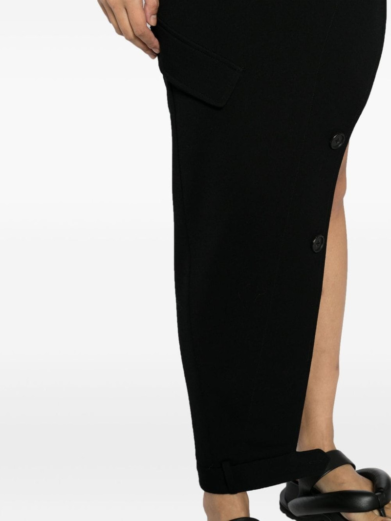 high-waisted cotton skirt 5