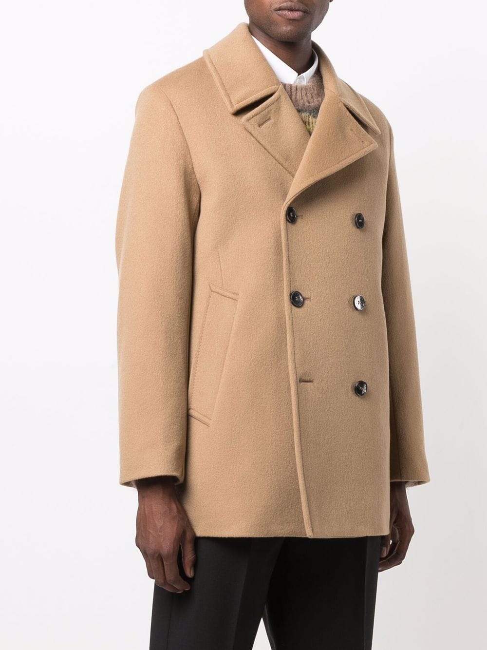 Dalton double-breasted peacoat - 3