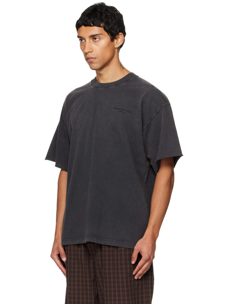 Alexander Wang Gray Short Sleeve T-shirt outlook