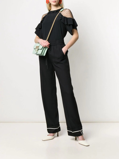 REDValentino pyjama-style flared trousers outlook